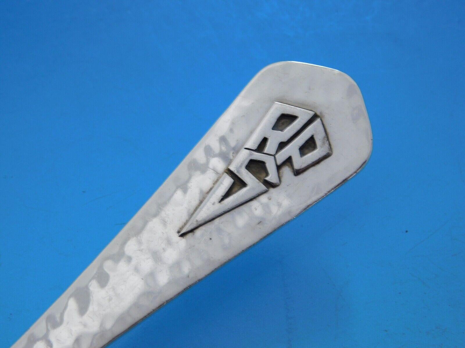 Falick Novick Juego de cubiertos de plata de ley Chicago 111 piezas Arts & Crafts Chicago siglo XX en venta