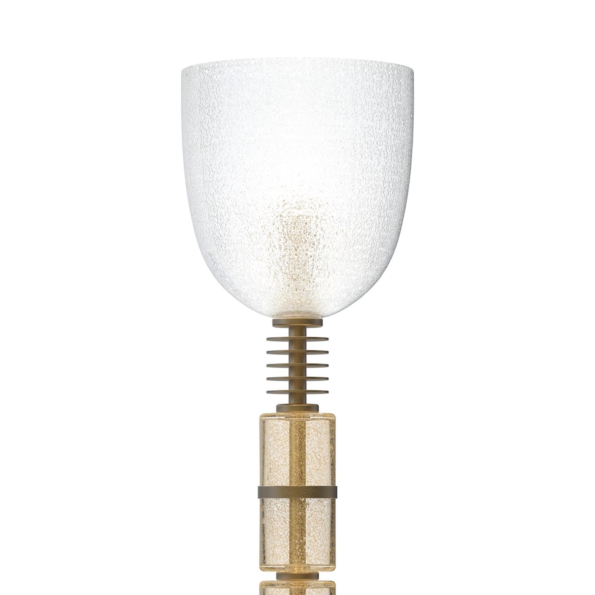 FALIER Modernes Design Muranoglas Stehleuchte 1 Licht Led im Angebot 6