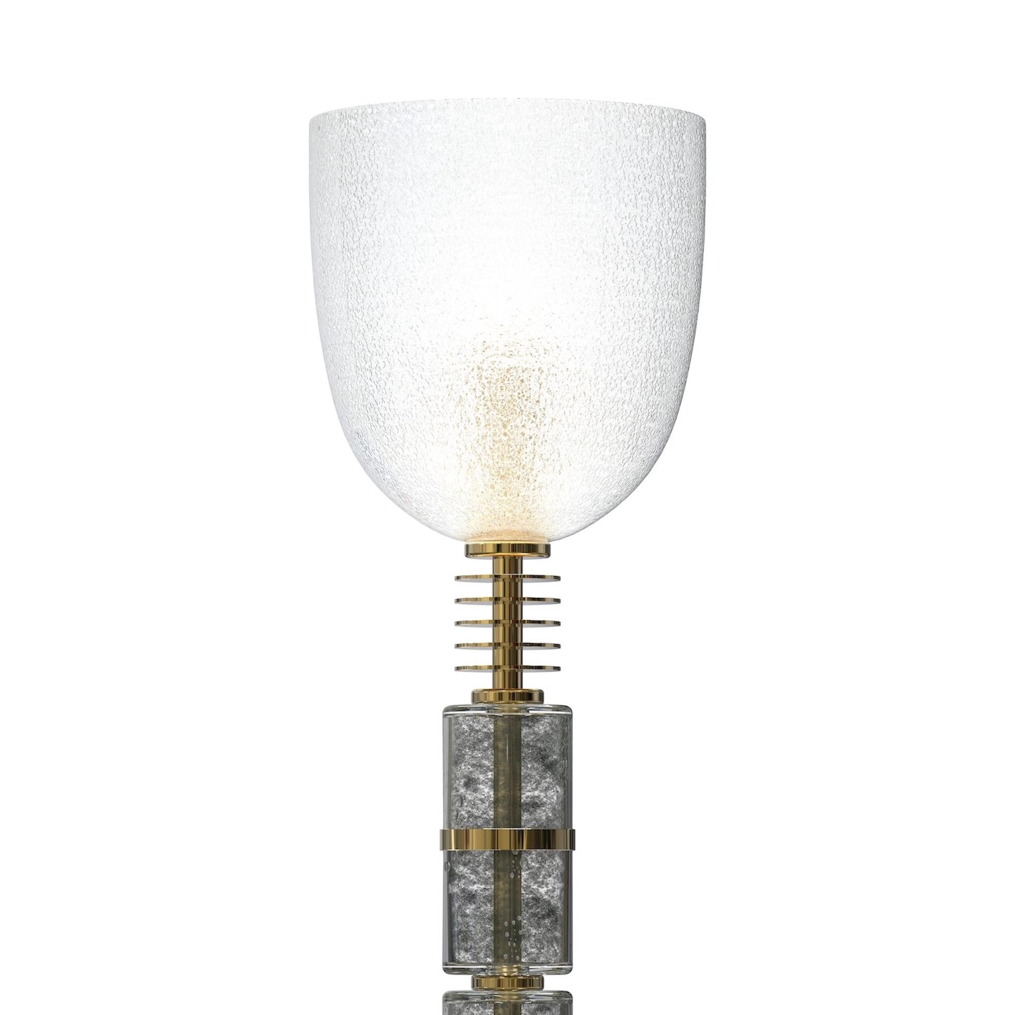 FALIER Modernes Design Muranoglas Stehleuchte 1 Licht Led im Angebot 8