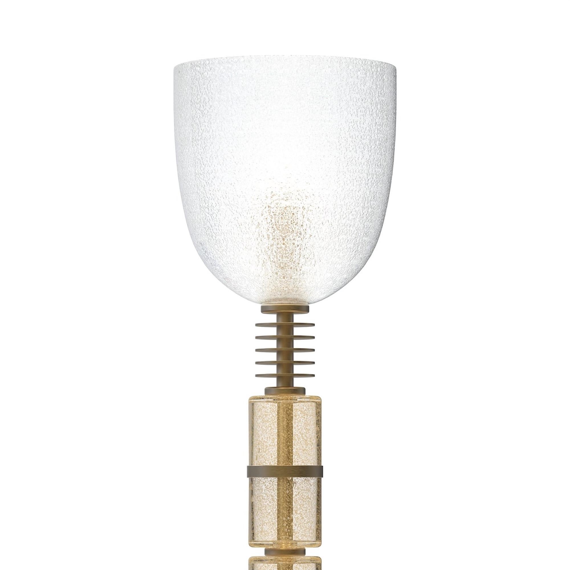 FALIER Modernes Design Muranoglas Stehleuchte 1 Licht Led im Angebot 9