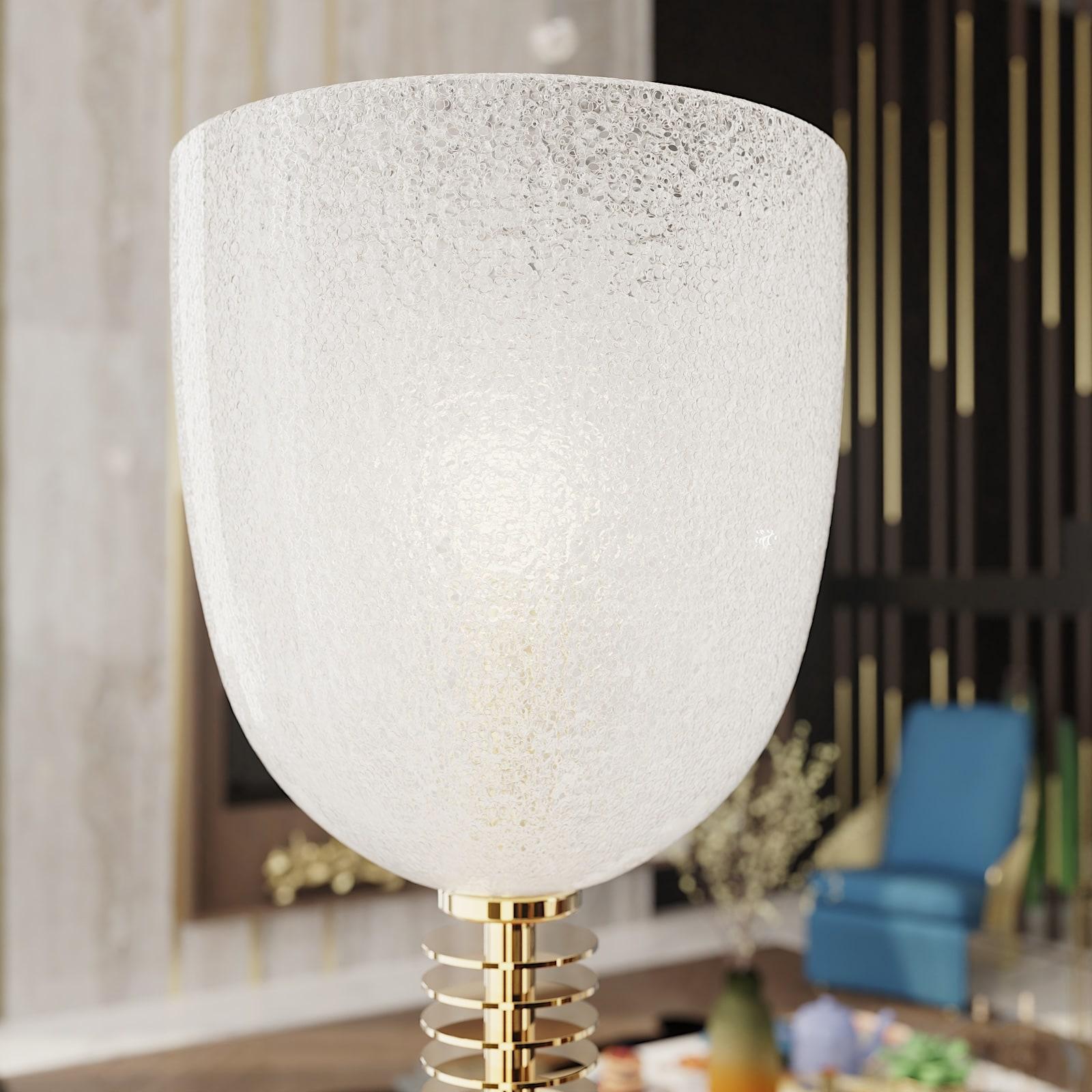 Stehleuchte 1 Licht Led.
Innovative Formen für eine raffinierte Stehleuchte.

Diese Lichtkreation wird von Glasmachermeistern nach alten, geheimen Traditionen, die seit Jahrhunderten von Vater zu Sohn weitergegeben werden, vollständig von Hand