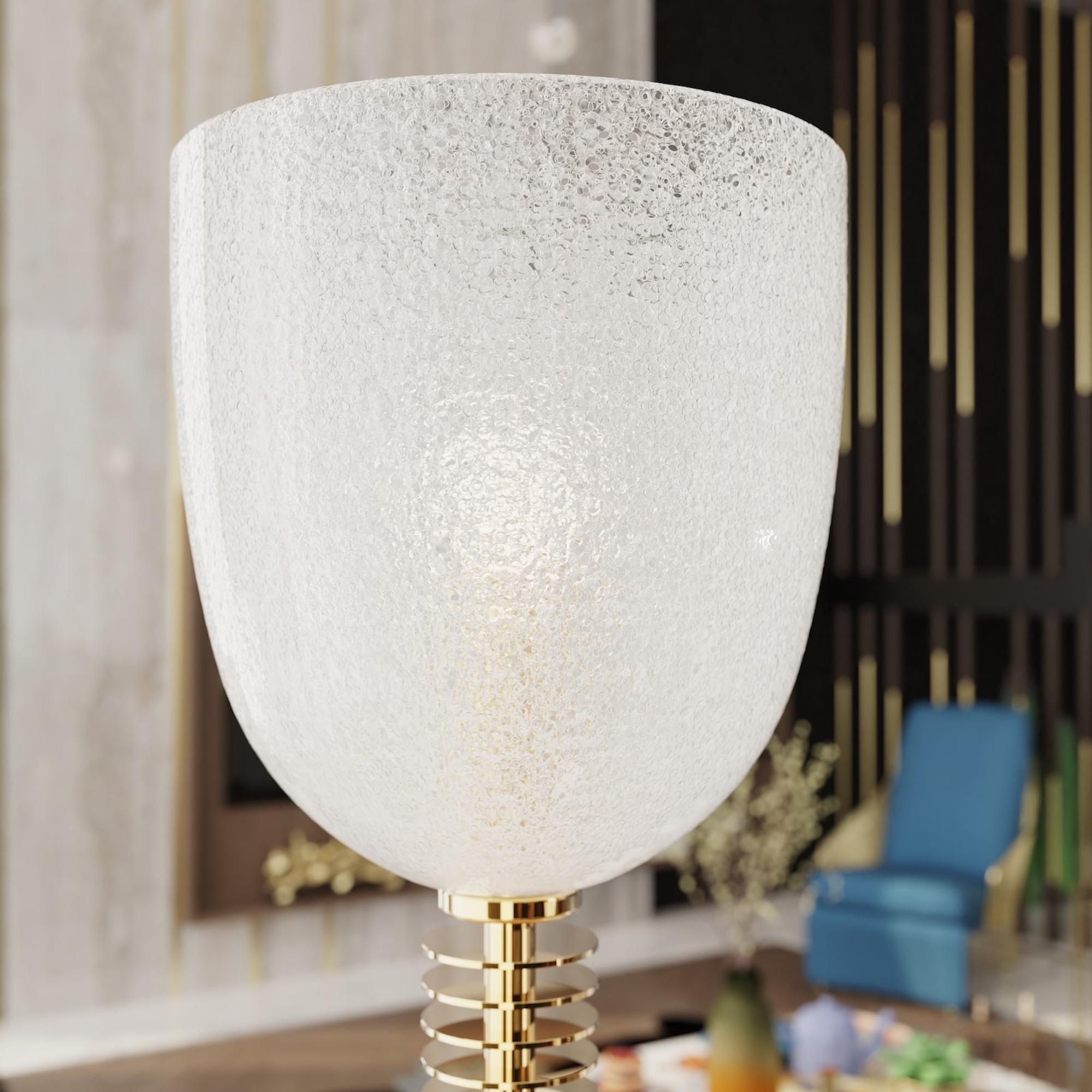 FALIER Modernes Design Muranoglas Stehleuchte 1 Licht Led im Angebot 3