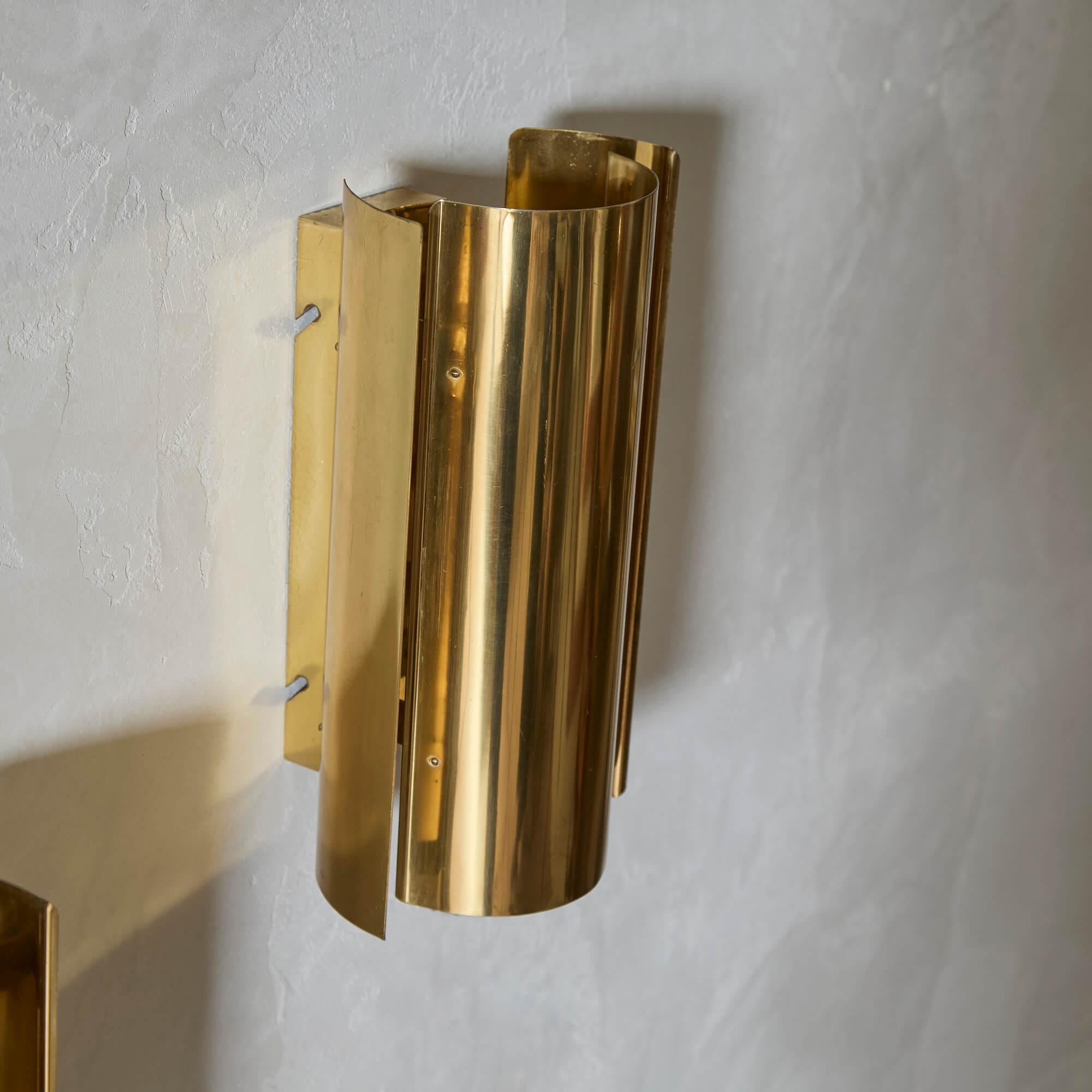 Falkenbergs Belysning Cylindrical Sconces Sueco en venta