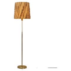 Falkenbergs Belysning Model "7059" Brass Floor Lamp, Sweden 20th Century