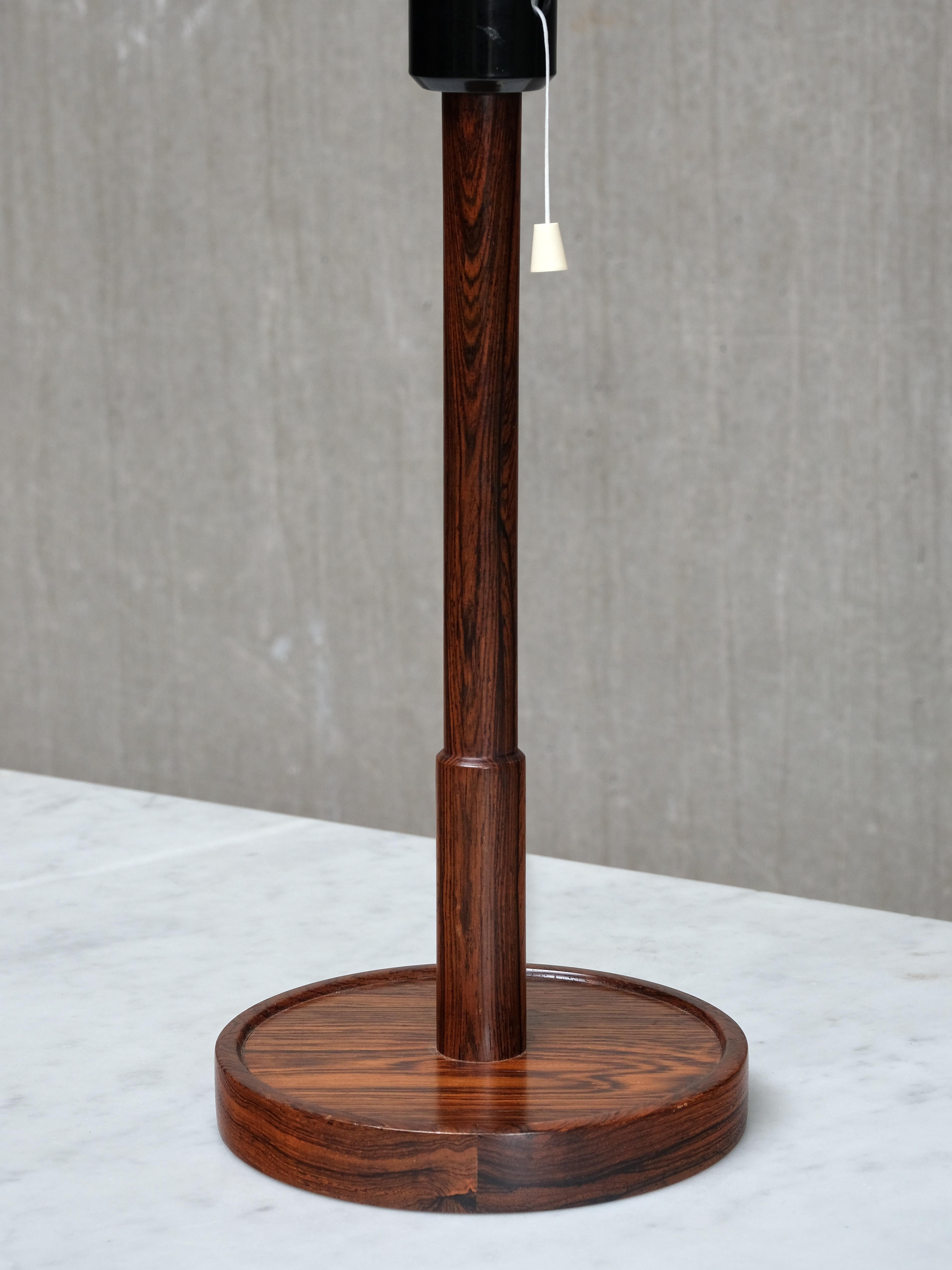 Lampe de table en bois de rose Falkenbergs Belysning, Model No 6120, Suède, années 1950 en vente 1