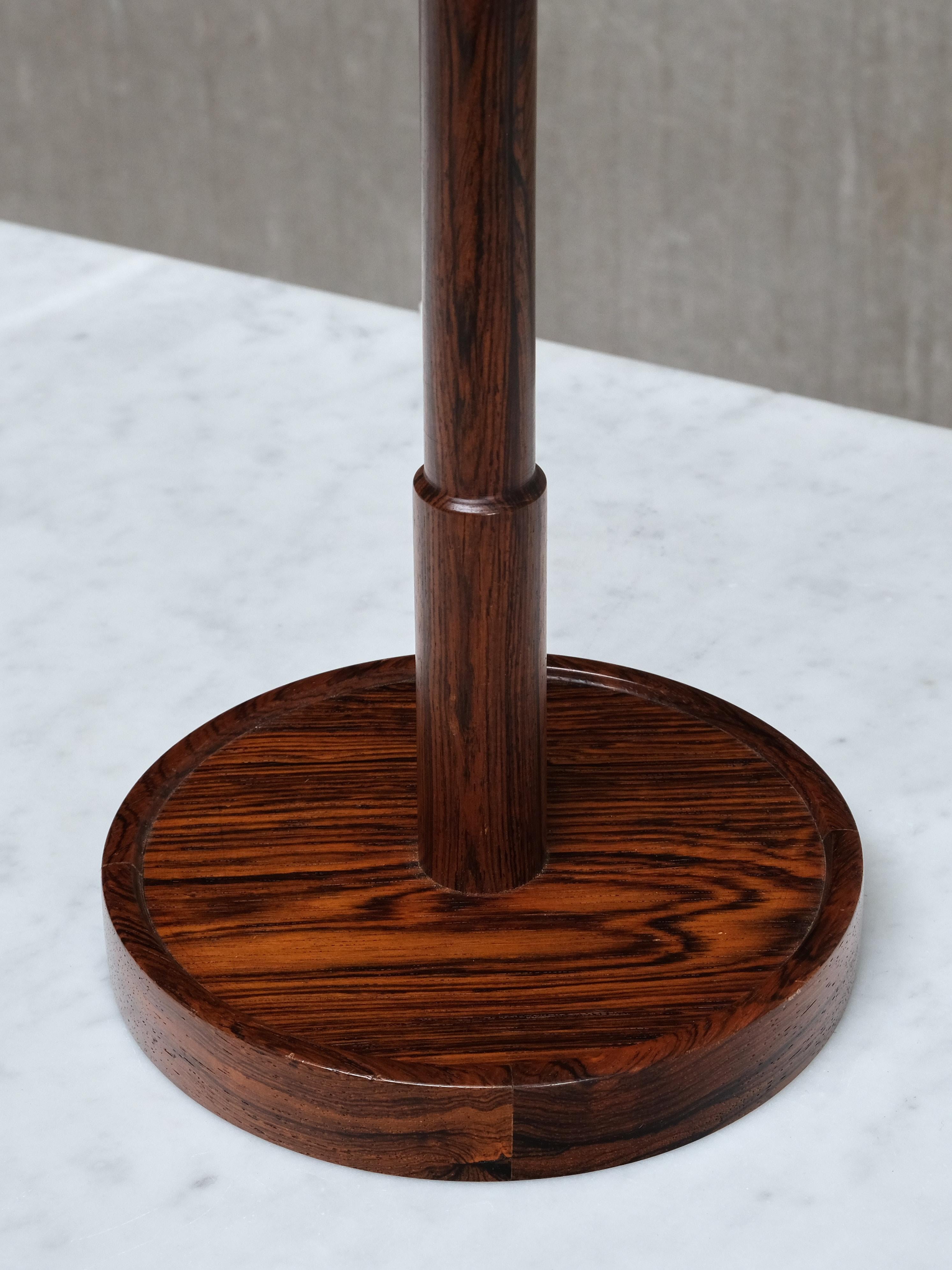 Lampe de table en bois de rose Falkenbergs Belysning, Model No 6120, Suède, années 1950 en vente 2