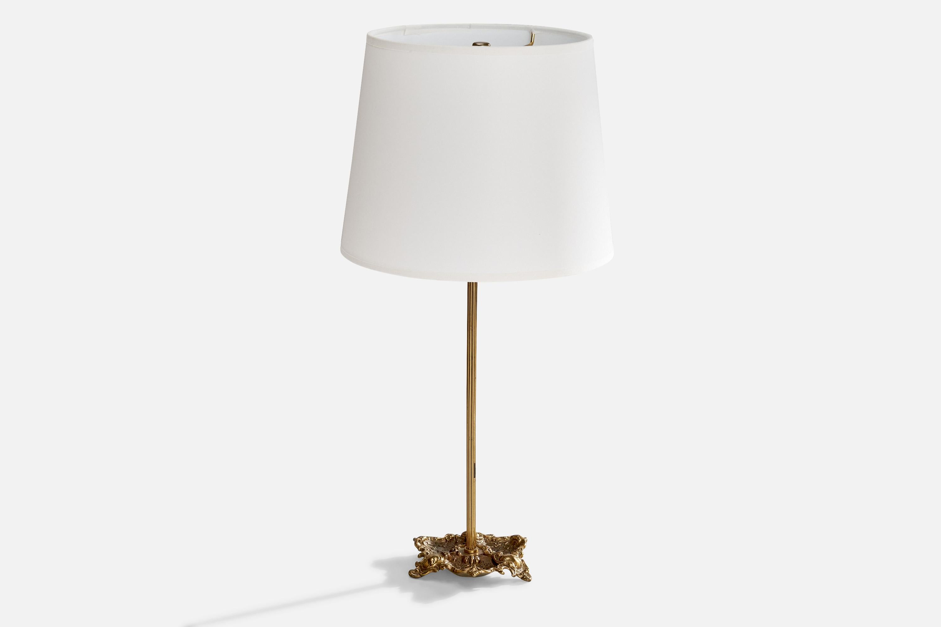 Falkenbergs Belysning, lampes de bureau, laiton, Suède, années 1960 Bon état - En vente à High Point, NC