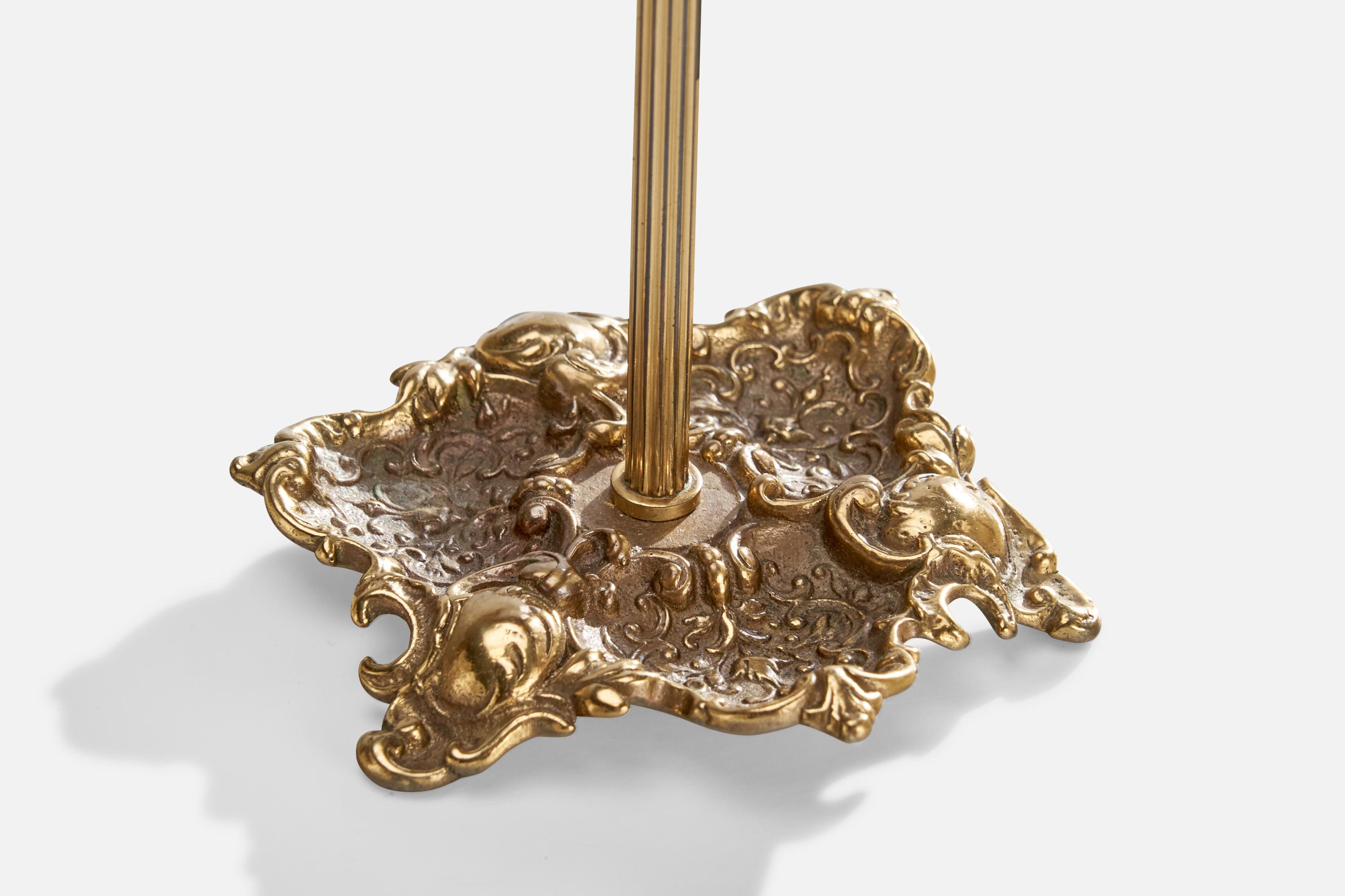 Falkenbergs Belysning, lampes de bureau, laiton, Suède, années 1960 en vente 1