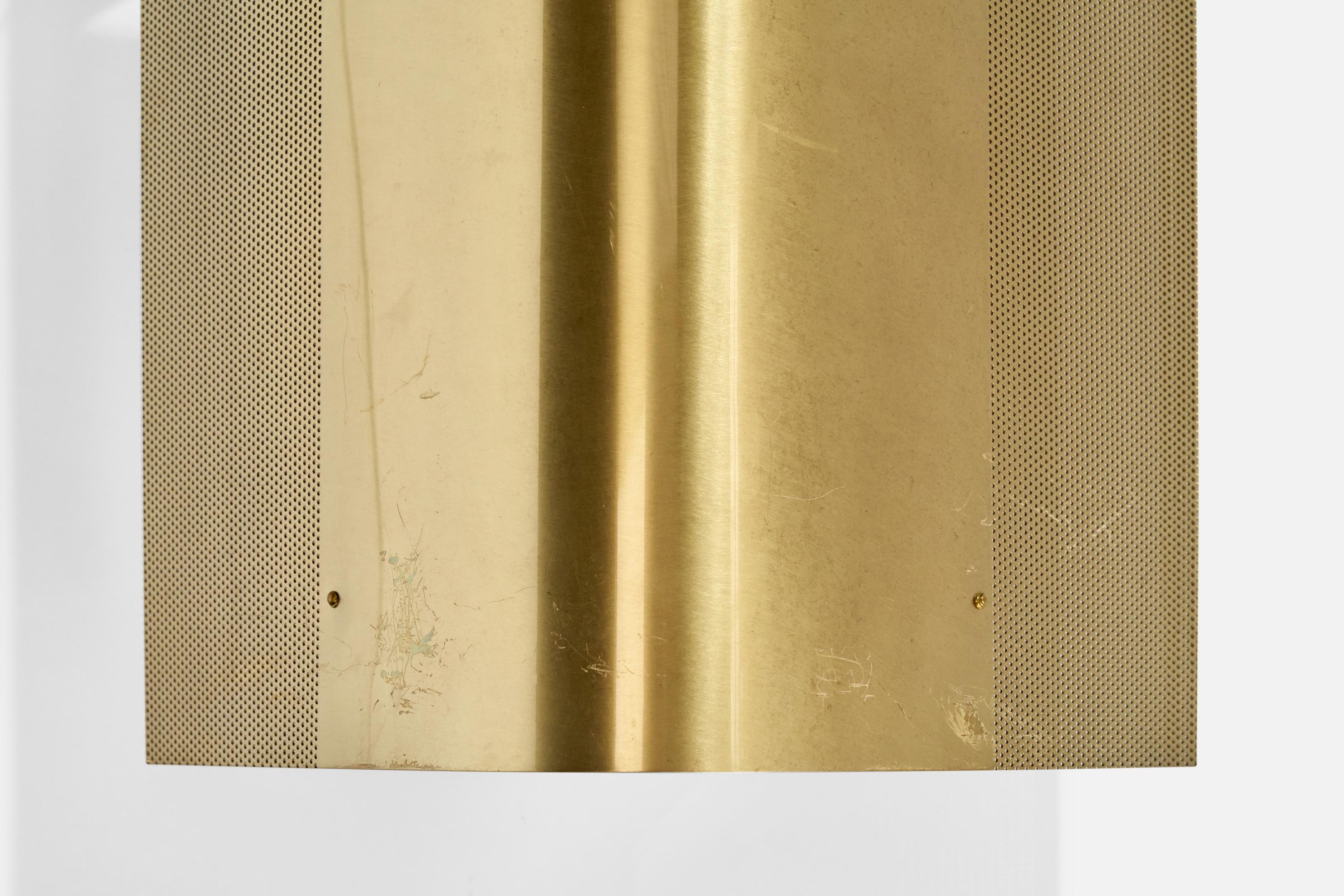 Falkenbergs Belysning, Wall Lights, Messing, Schweden, 1980er im Angebot 6