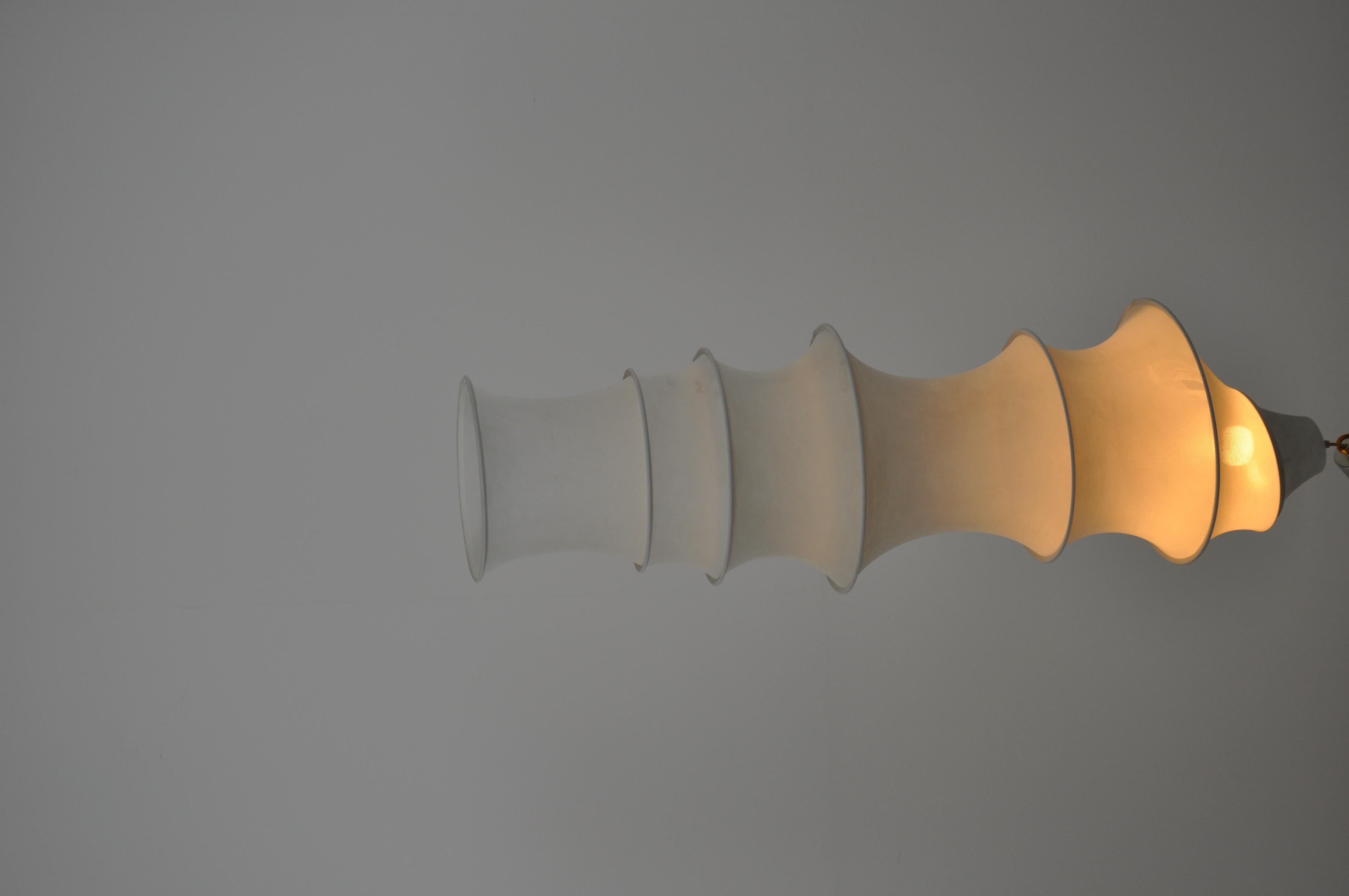 Falkland Pendant by Bruno Munari for Danese, 1960s In Good Condition In bruxelles, BE