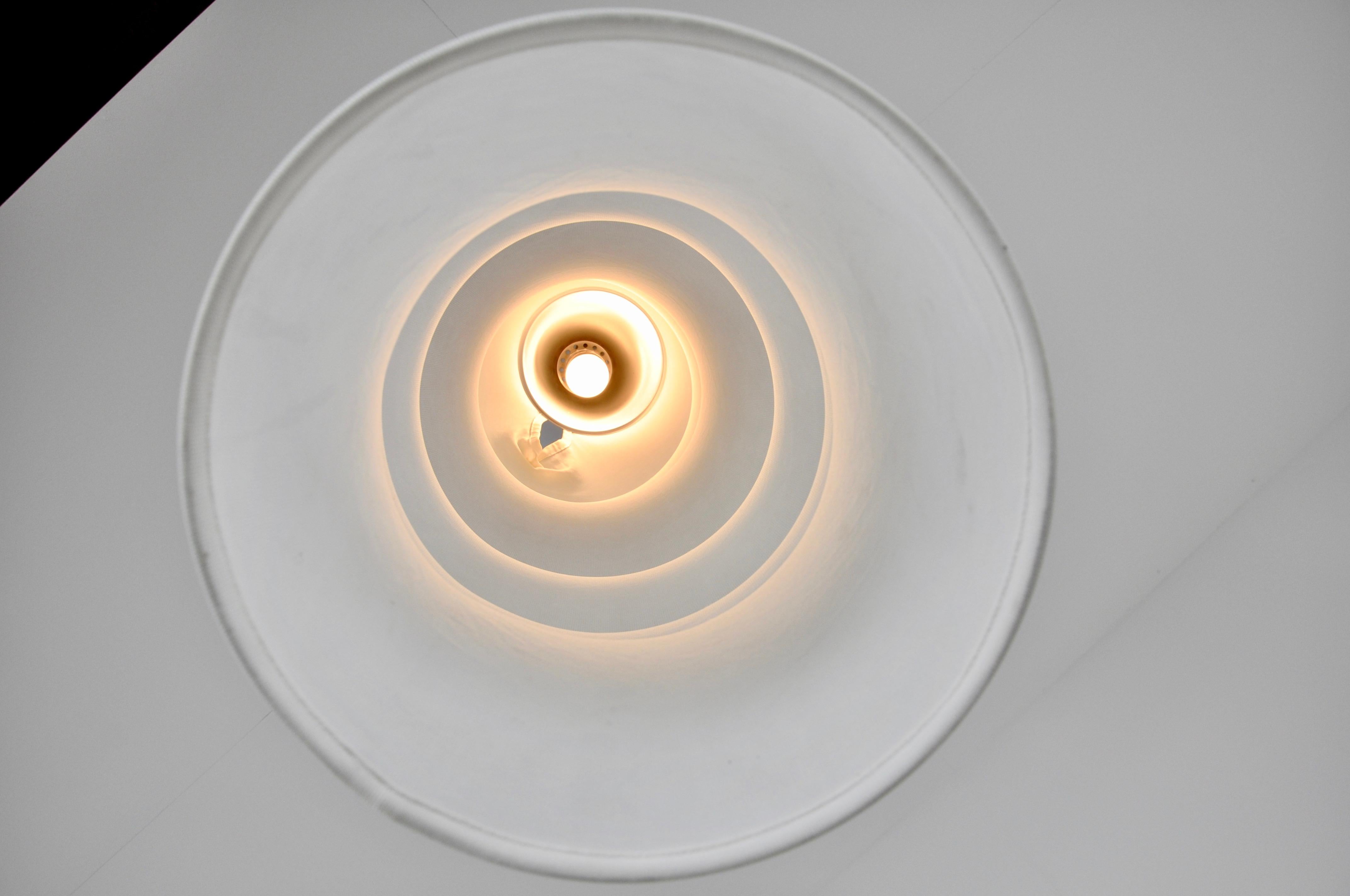Aluminum Falkland Pendant by Bruno Munari for Danese, 1960s