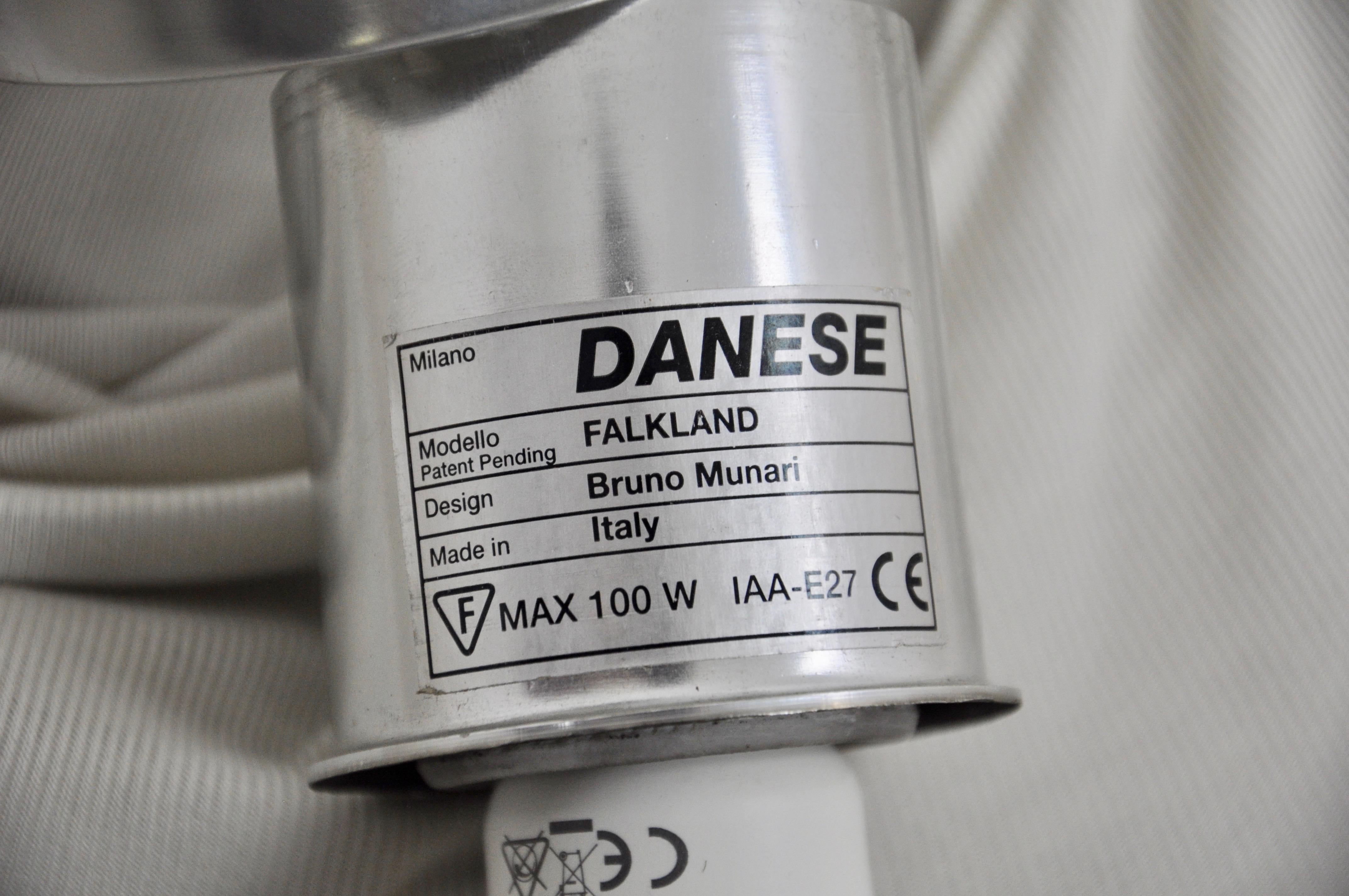 Falkland Pendant by Bruno Munari for Danese, 1960s 1