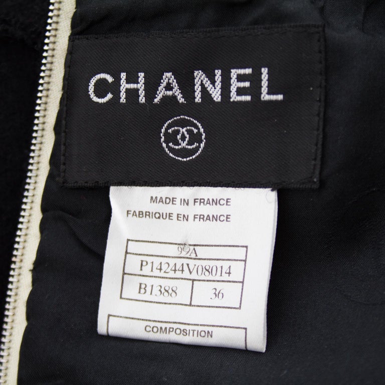 Chanel Vintage Boiled Wool Jacket Blazer