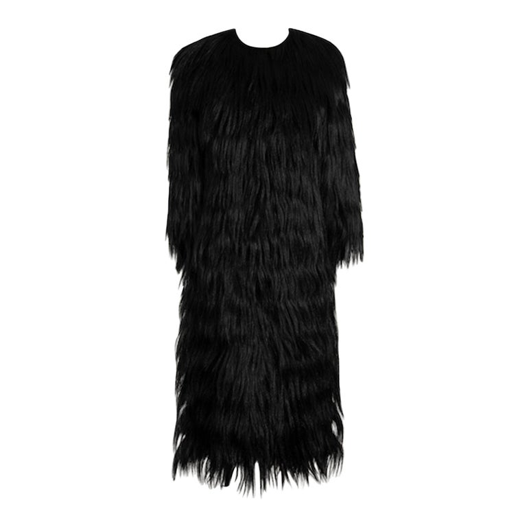 【VIP価格】DOLCE & GABBANA Feather Long Coat Dolce & Gabbana Elegant Multicolor Feather Long Coat Women's