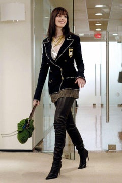 Autunno 2005 Chanel ha portato in passerella gli stivali alti in pelle nera "Il Diavolo Veste Prada