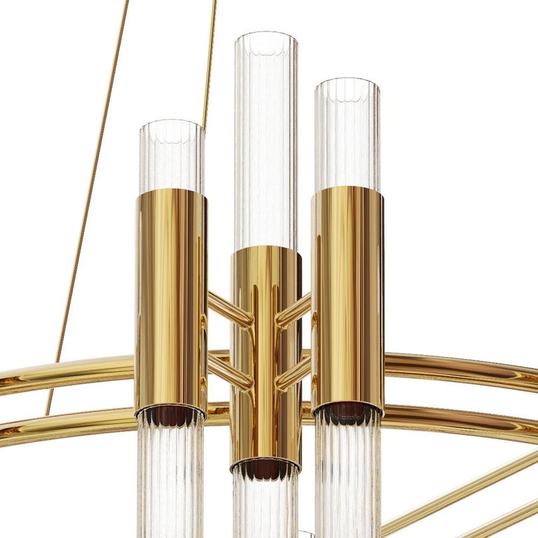 Fall Chandelier with Crystal Glass Fine Tubes For Sale at 1stDibs chandelier tubes, crystal