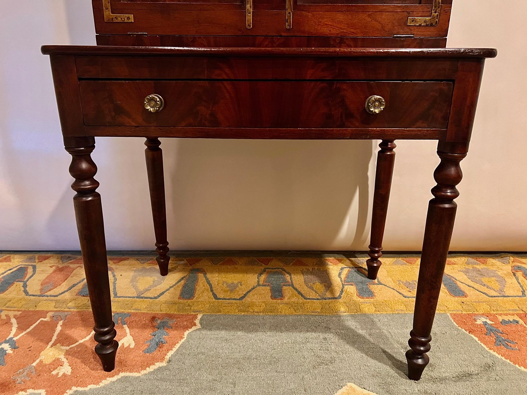 Fall Front Mahogany Clerk's Desk, America, Circa: 1850 1