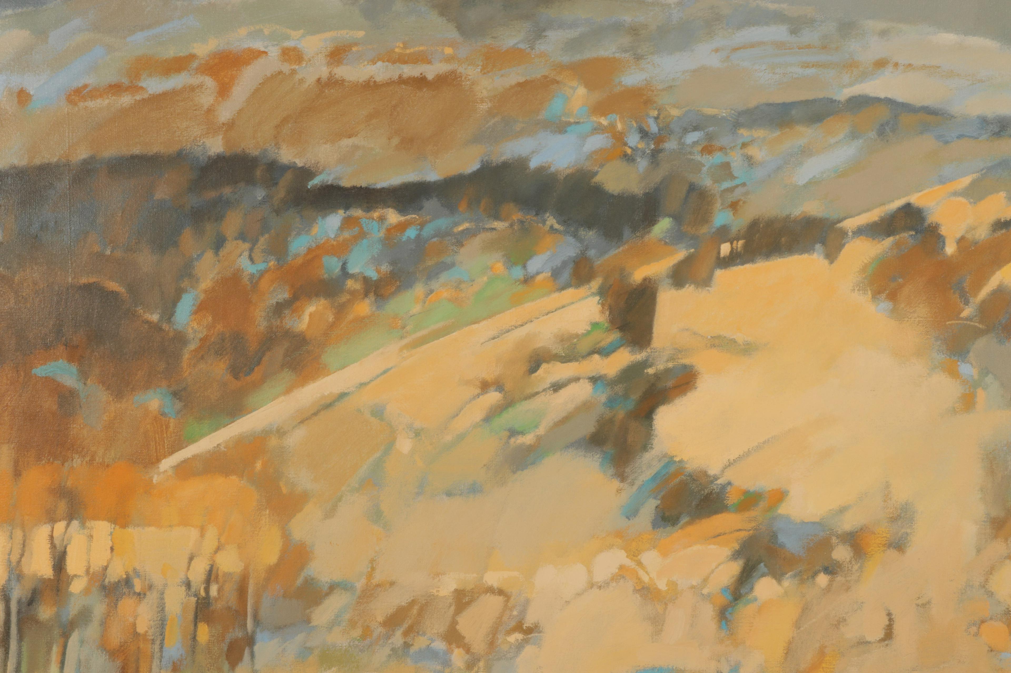 American Fall Landscape, Oil on Canvas