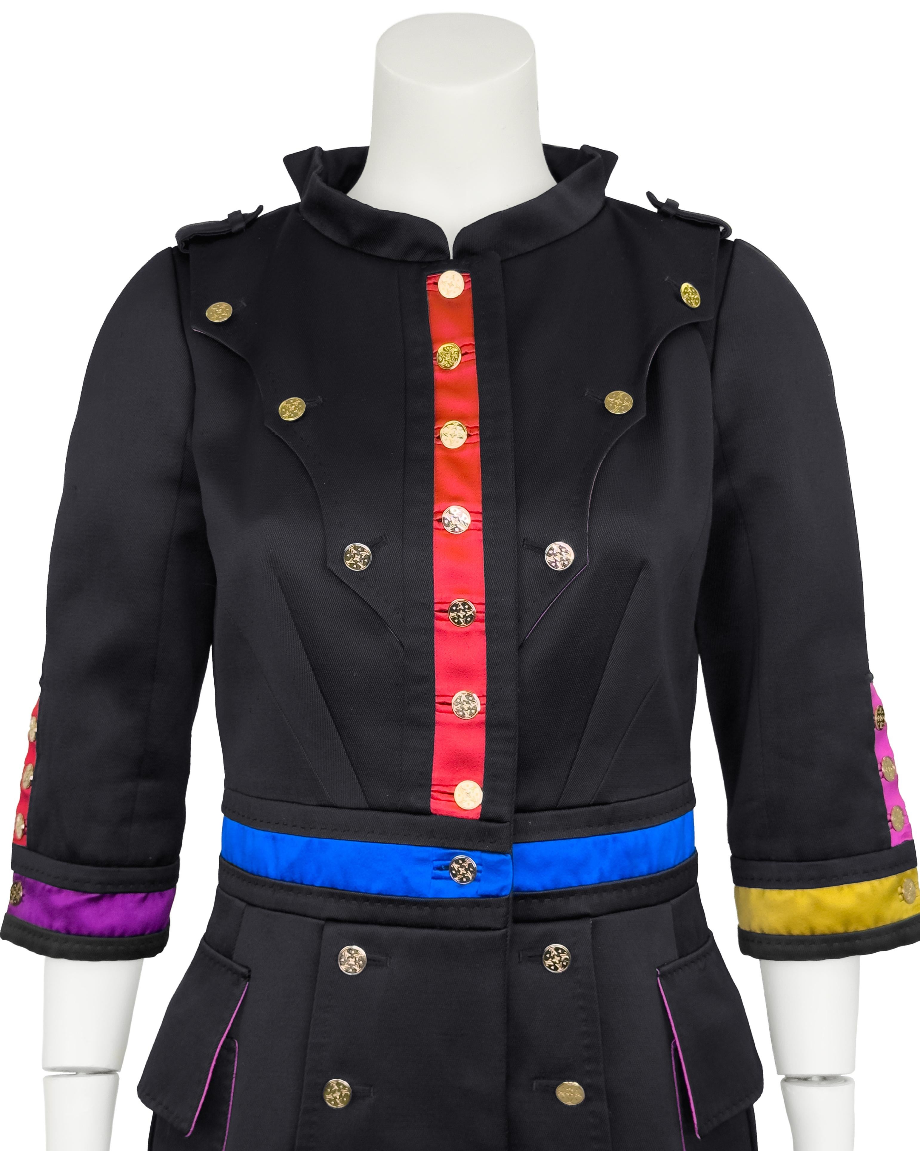 Frühjahr/Sommer 2006 Louis Vuitton by Marc Jacobs Jacke im Militärstil Damen im Angebot