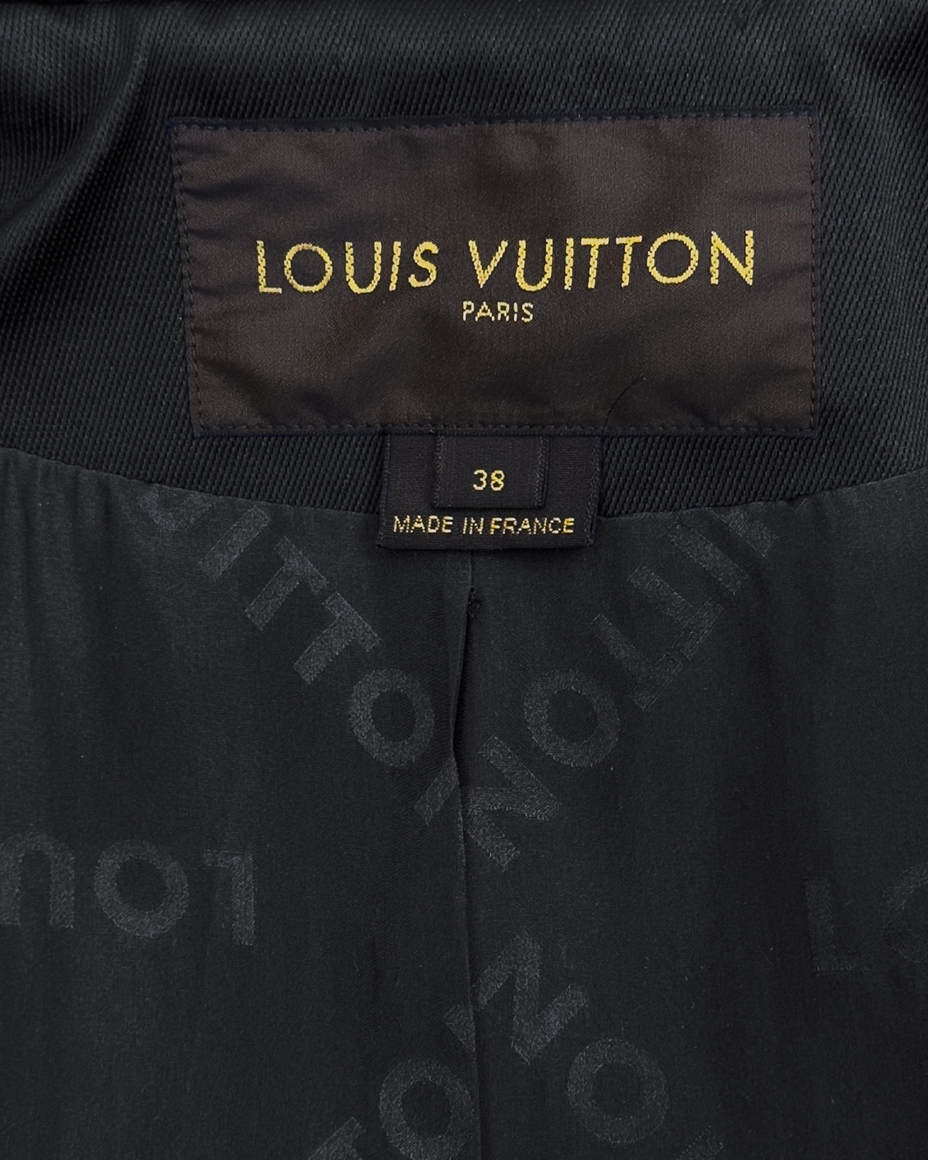 Frühjahr/Sommer 2006 Louis Vuitton by Marc Jacobs Jacke im Militärstil im Angebot 3