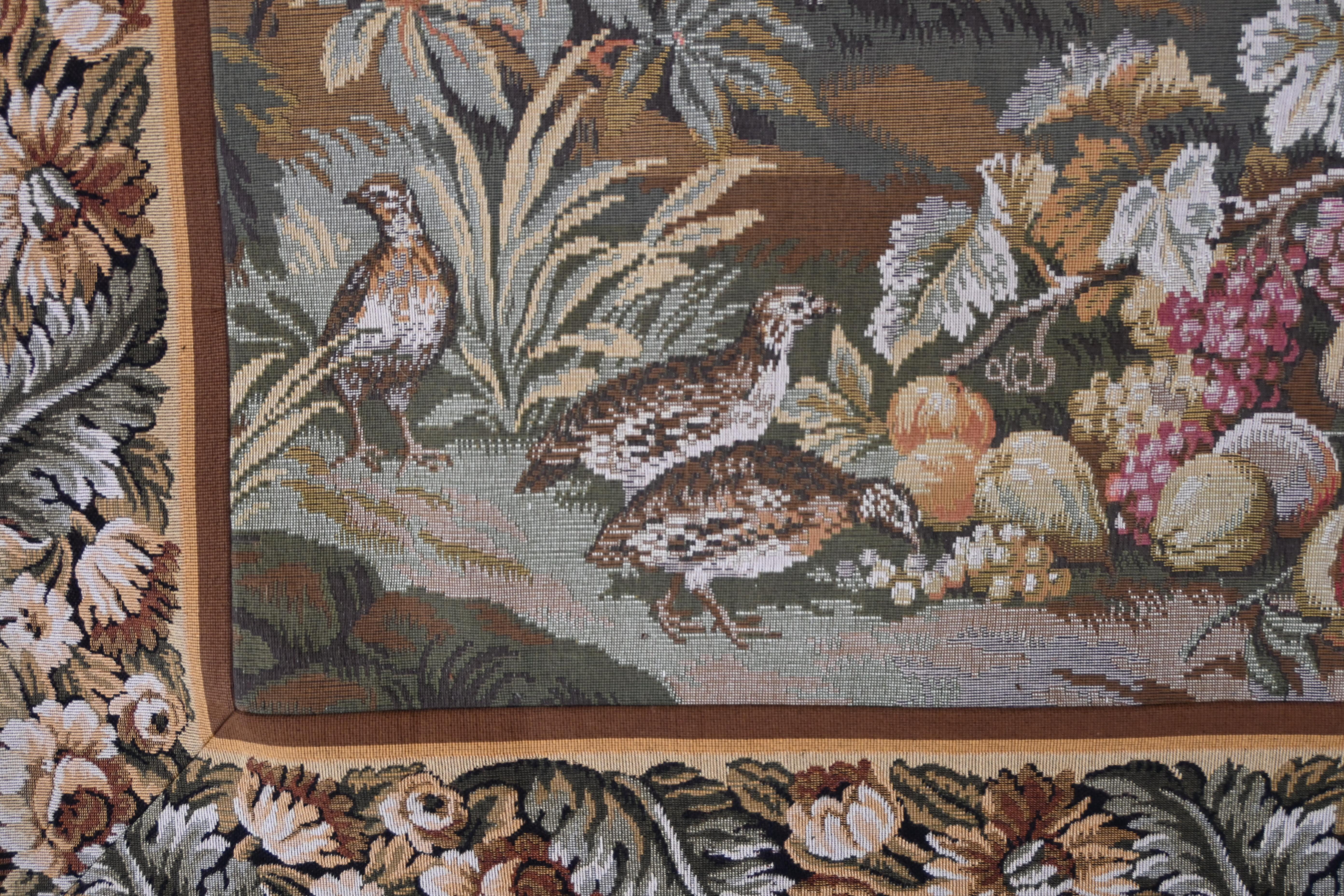 Point Genre Gobelins Tapestry designed, made, woven in Flanders 
Subject: Autumn - Winter 
In the style of the 18th century Aubusson Tapestry
225 L x 160 H cm

Located a stone's throw from the Eiffel Tower in Paris, we are a French family