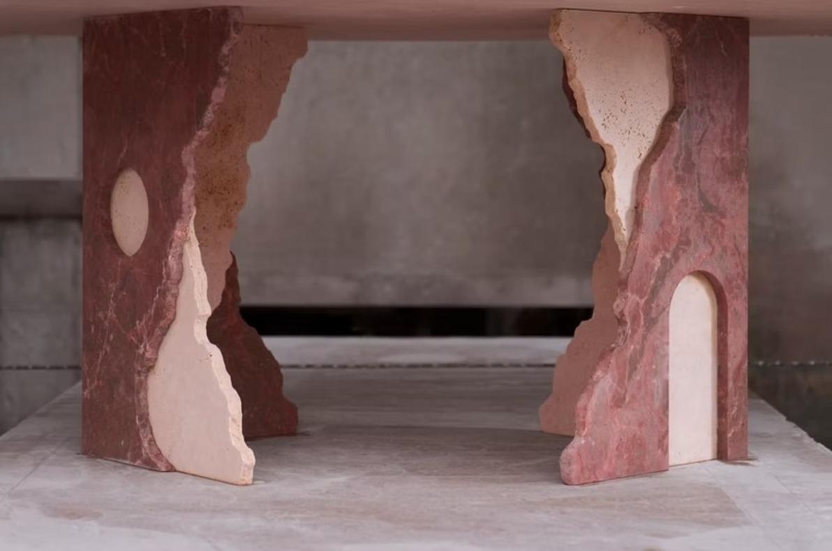Fallen Empire Dining Table by Serafini In New Condition For Sale In London, GB