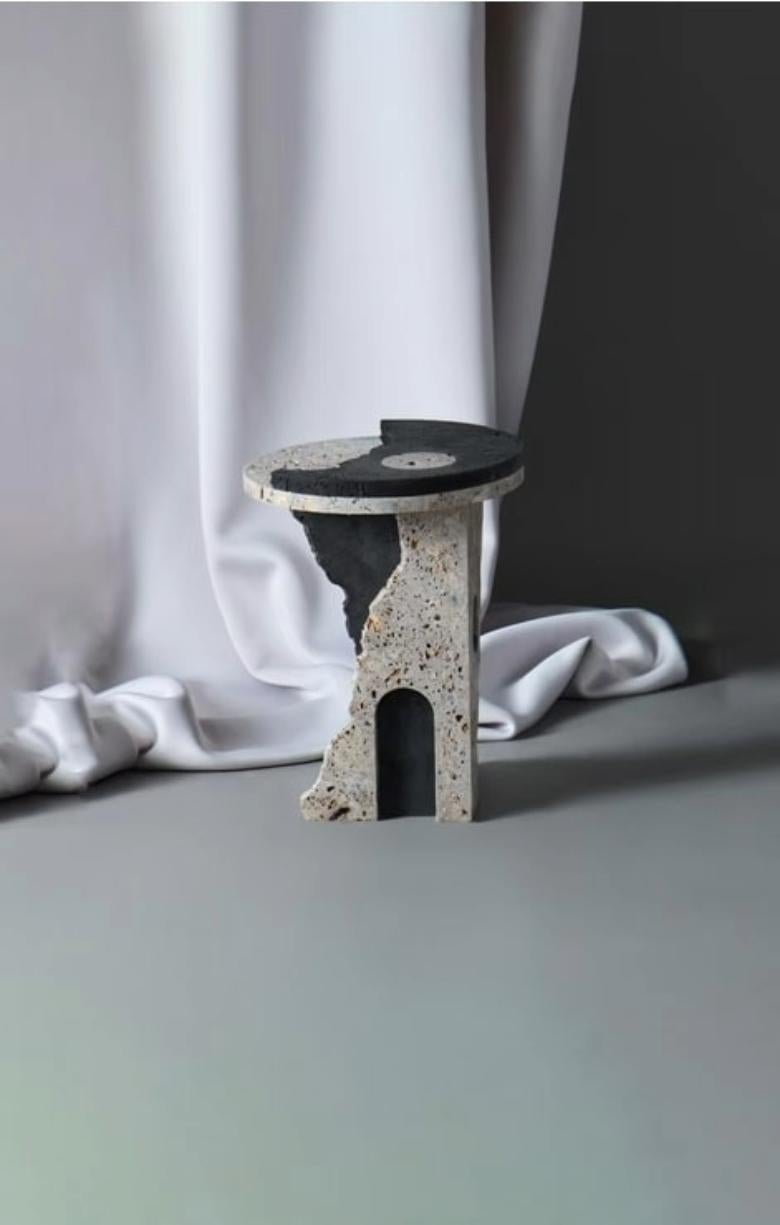 Modern Fallen Empire Side Table by Serafini For Sale