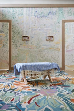 Falling Forest Rug by Volver Studios