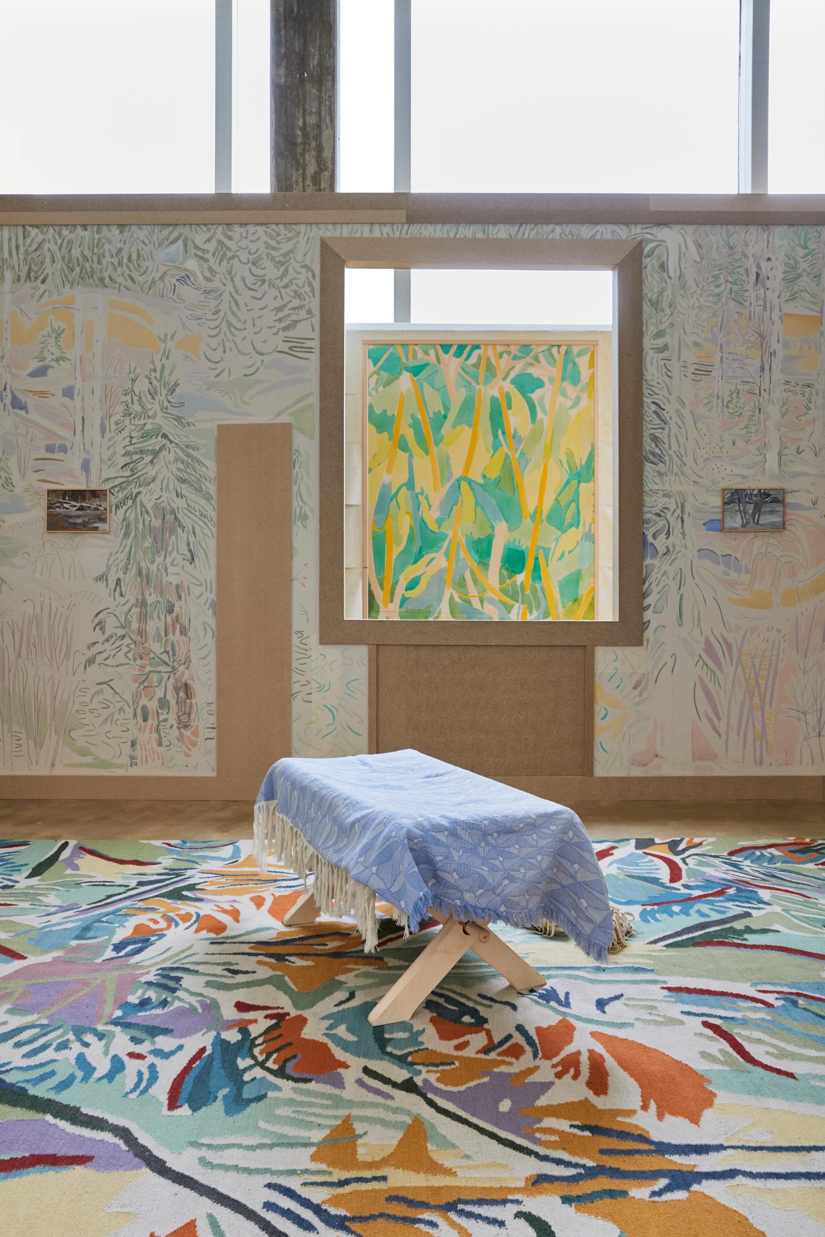 Tappeto Falling Forest di Studio A in vendita 1