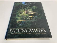 Fallingwater, una casa di campagna di Frank Lloyd Wright 1986 1° Ed. Copertina rigida grande B. A. B.