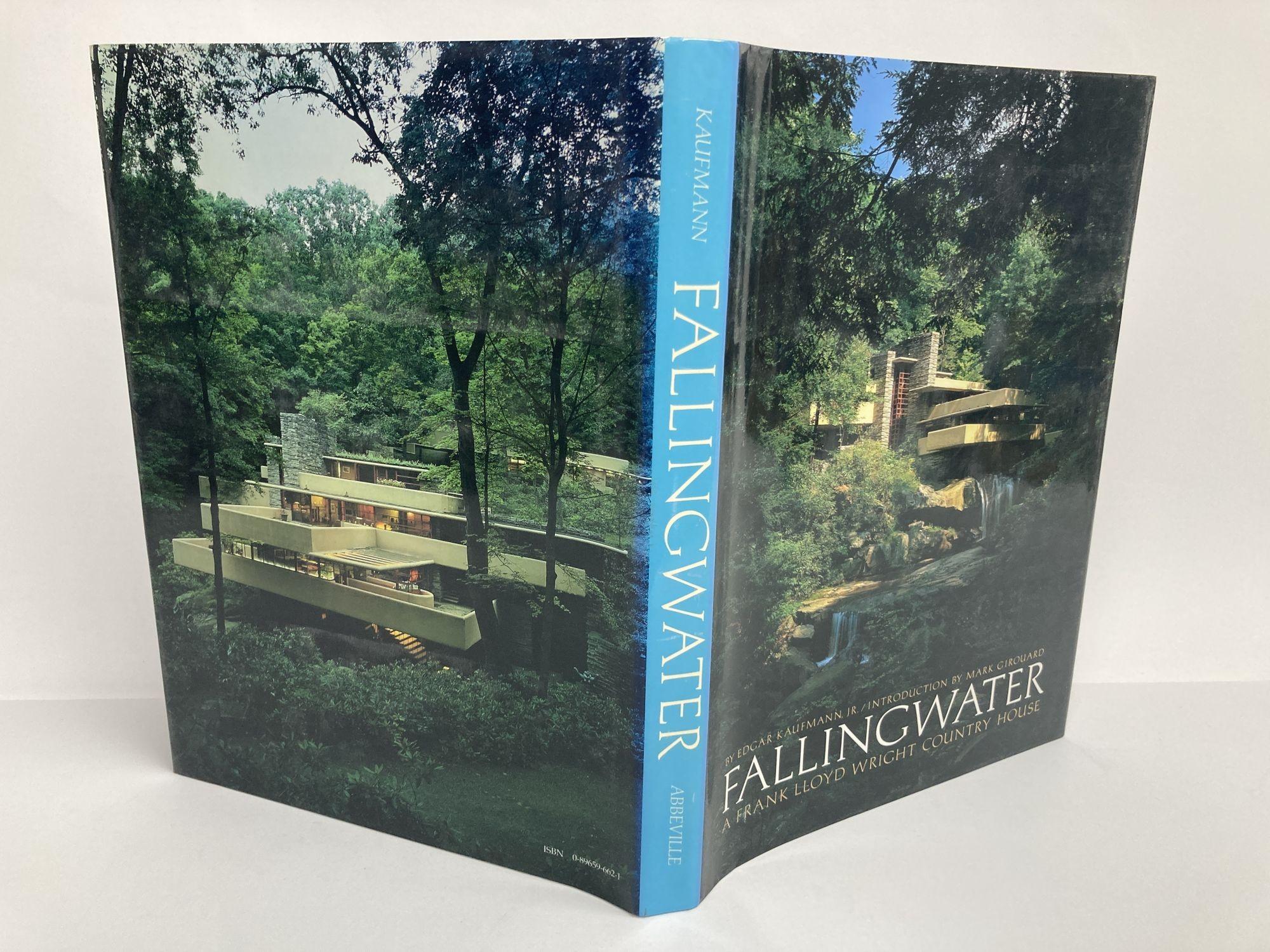 Fallingwater, a Frank Lloyd Wright Country House 1986, 1st Ed. Grand livre relié B Bon état - En vente à North Hollywood, CA