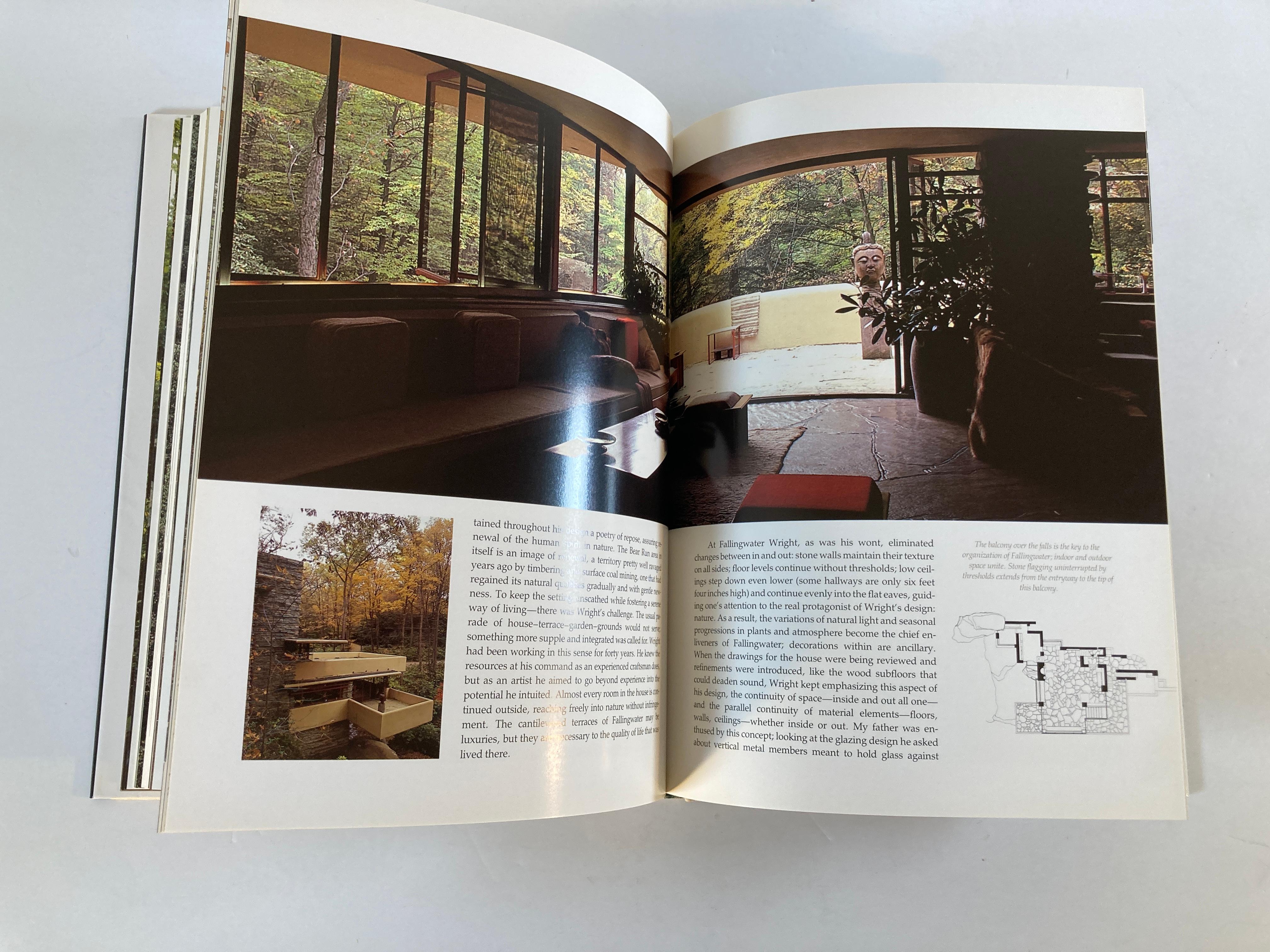 Livre Fallingwater A Frank Lloyd Wright Country House d'Edgar Kaufmann, 1986 en vente 5