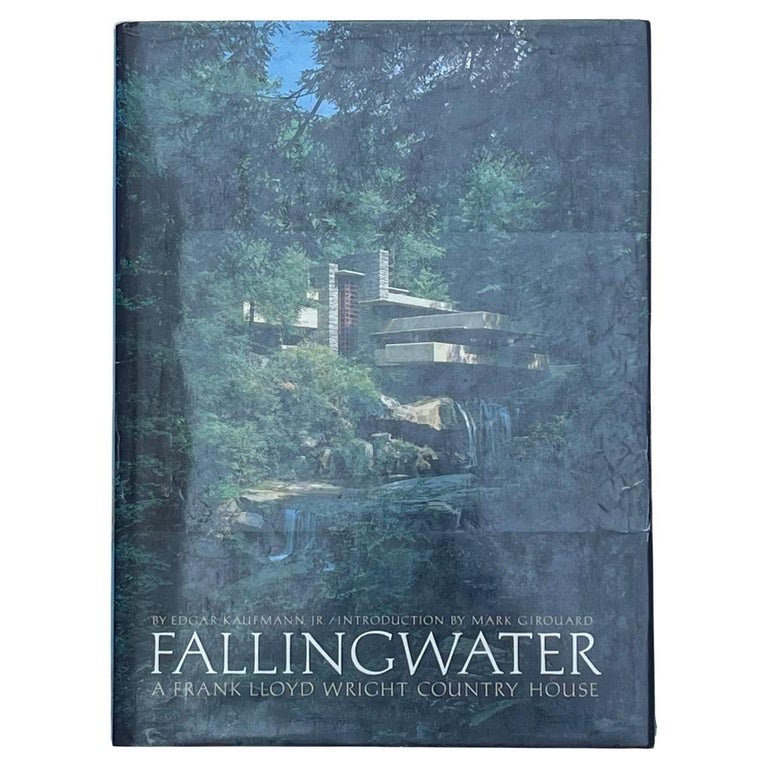 Fallingwater, A Frank lloyd Wright Country House, Edgar K. Kaufmann, 1986 For Sale