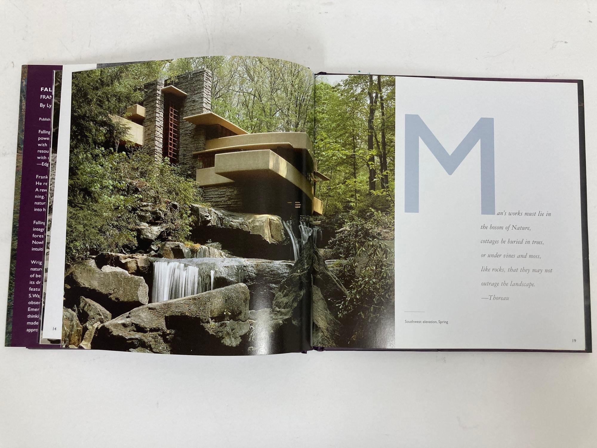 Fallingwater Frank Lloyd Wright's Romance with Nature Signed by Lynda S Waggoner For Sale 2