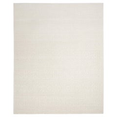Fallkirk Hand Loomed Contemporary  Wool 10' 0" x 14' 0" Ivory Area Rug
