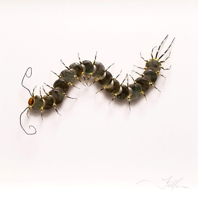 Fallon Bartos - The Wonderer, Delicate Mixed Media Assemblage ...