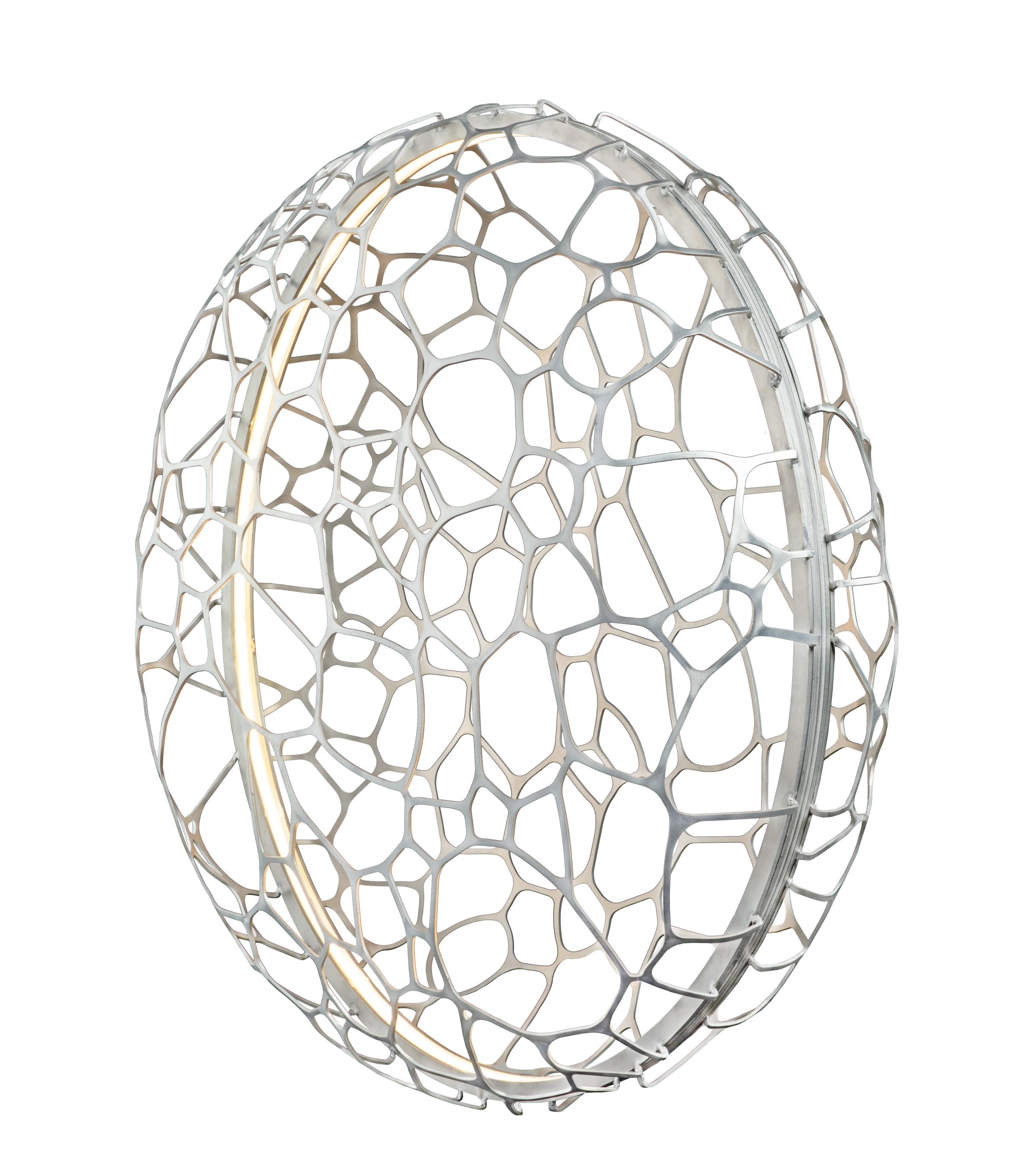 Collaboration-Kunstwerk für die Bangkok Design Week 2022 
Ango + Krit Phutpim (Designdirektor/ Mitbegründer des Studios Dots)

In der Natur vorkommende Formationen wie die sechseckige Struktur der Bienenwabe, Schneeflockenformationen und die