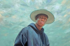 Boy From Hood - Siglo XXI, Contemporáneo, Figurativo, Hiperealismo, África