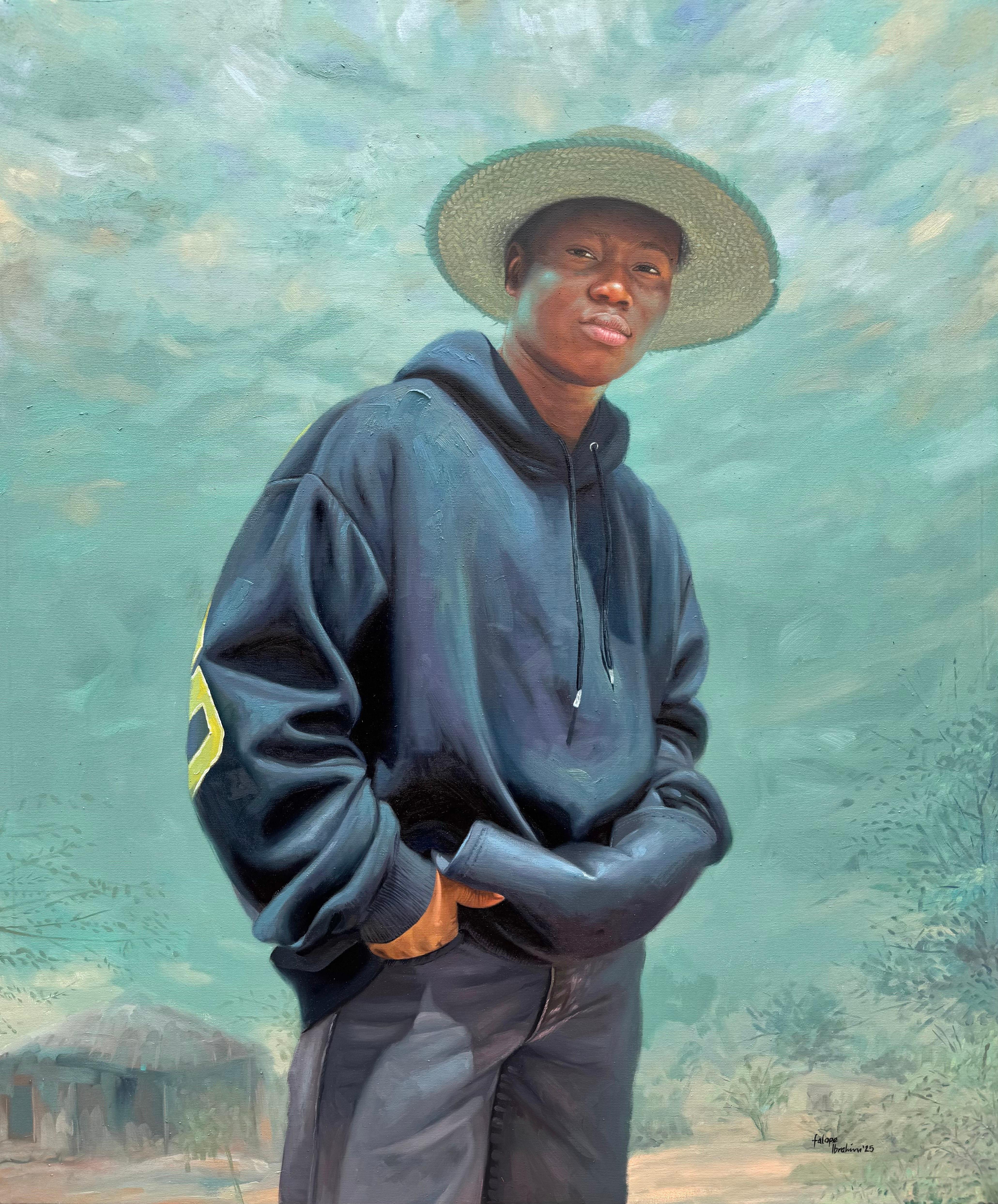 Boy From Hood - 21. Jahrhundert, Zeitgenössisch, Figurativ, Hyperealismus, Afrika