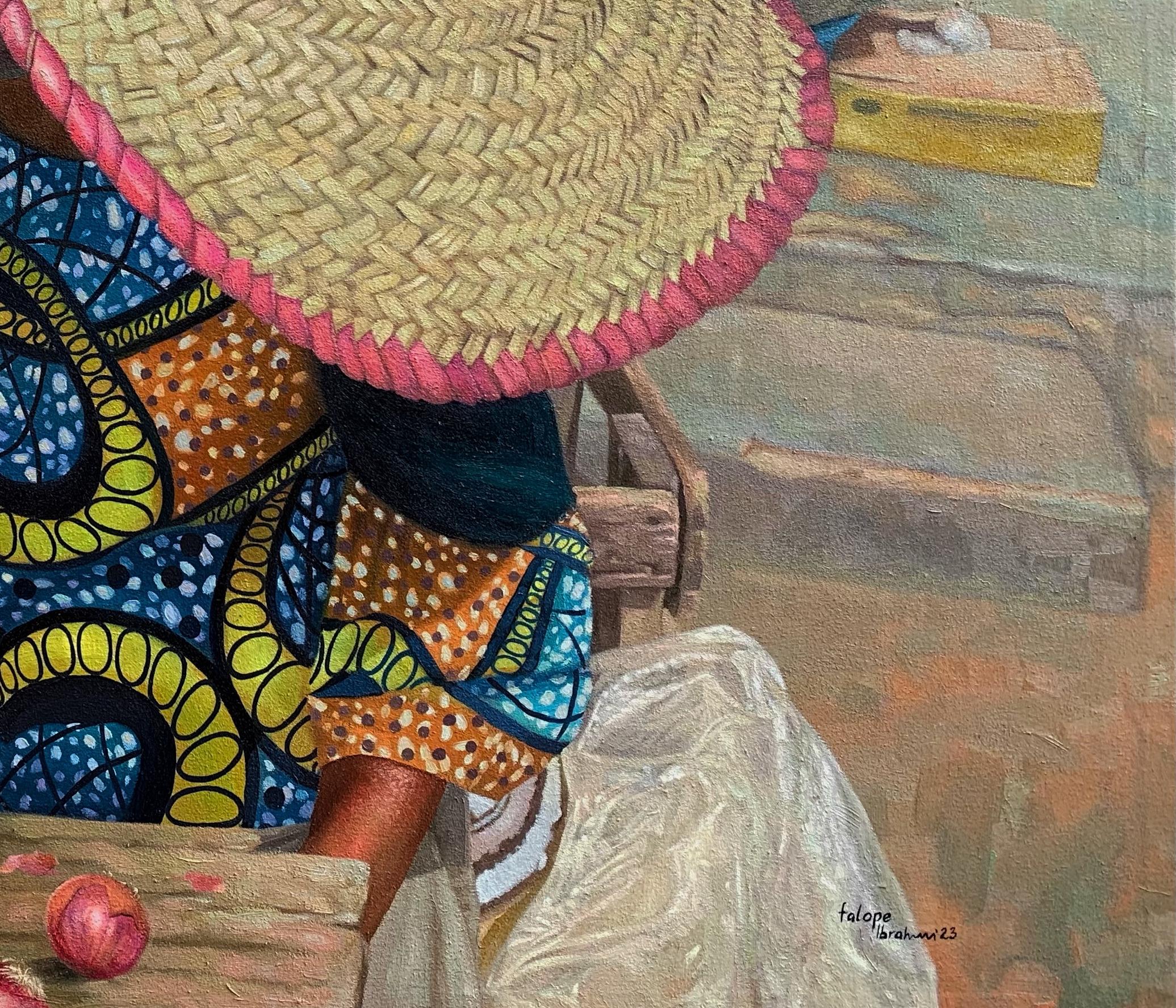 Shipping Procedure
FREE Shipping Worldwide
Ships in a well-protected tube from Nigeria
This work is unique, not a print or other type of copy.
Accompanied by a Certificate of Authenticity.

About Artist
Falope Ibrahim Abiodun [b.1995] is a Nigerian