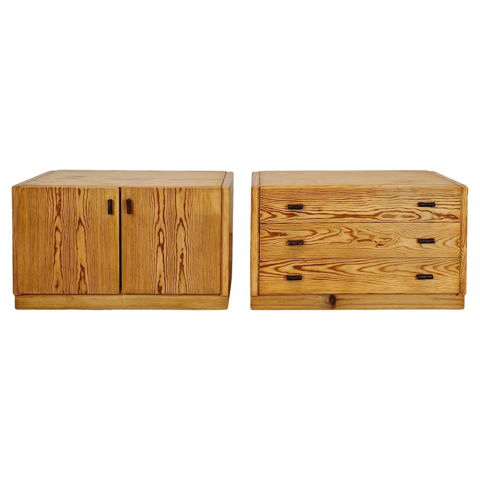 False pair of large bedside tables by Jordi Vilanova – 1970 For Sale