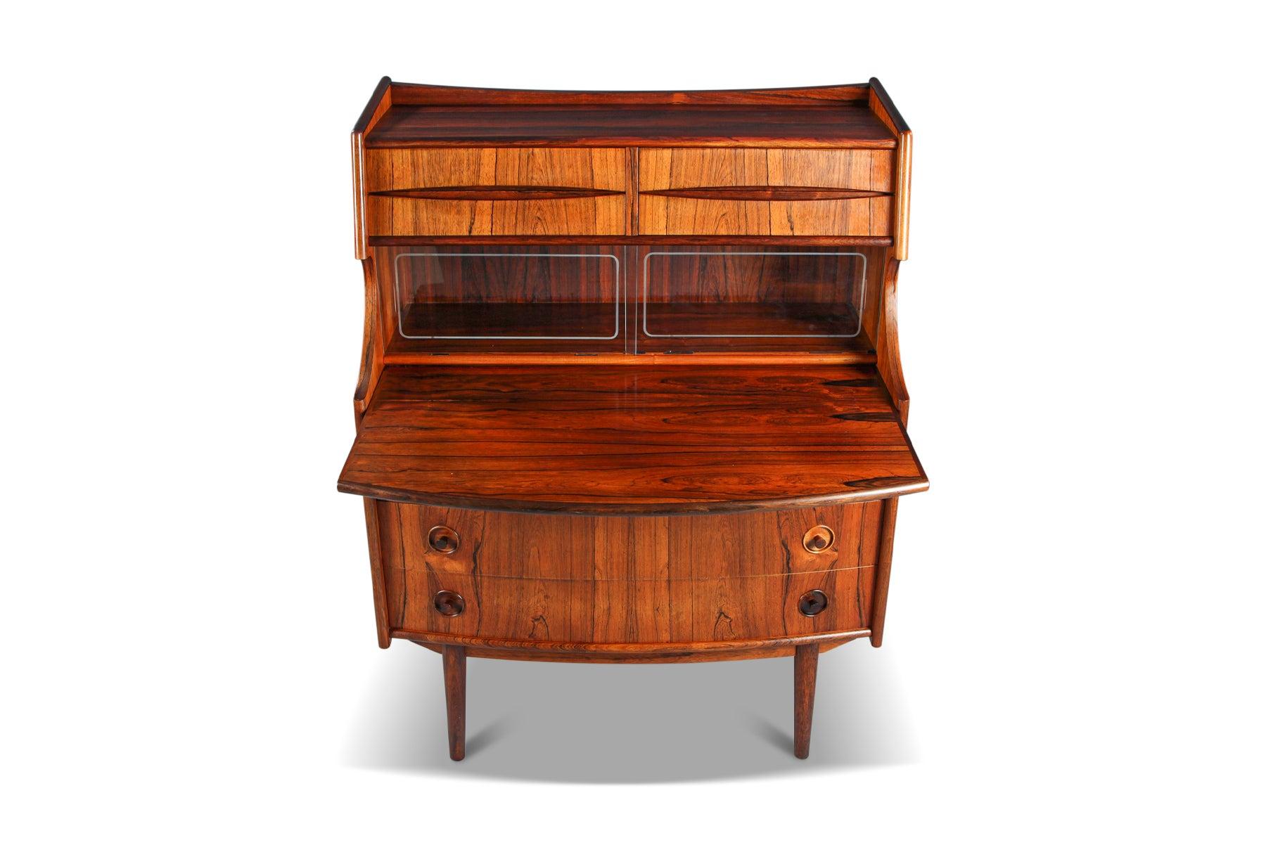 20th Century Falsigs Secretary Desk in Rosewood For Sale
