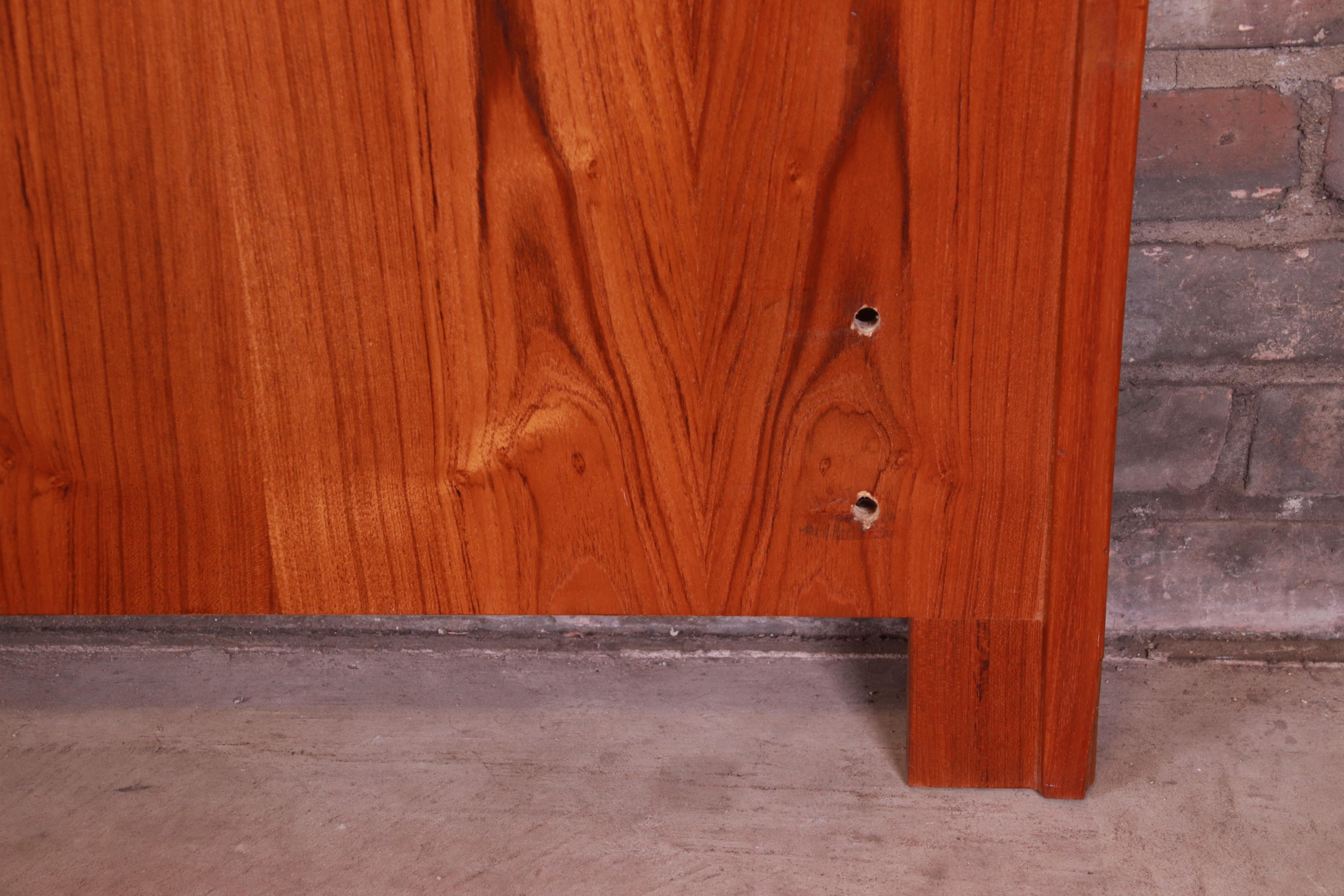 Falster Danish Modern Teak King Size Headboard, 1960s 1