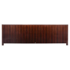 Falster Denmark Rosewood Extra Wide 108" King Headboard Maurice Villency 1975