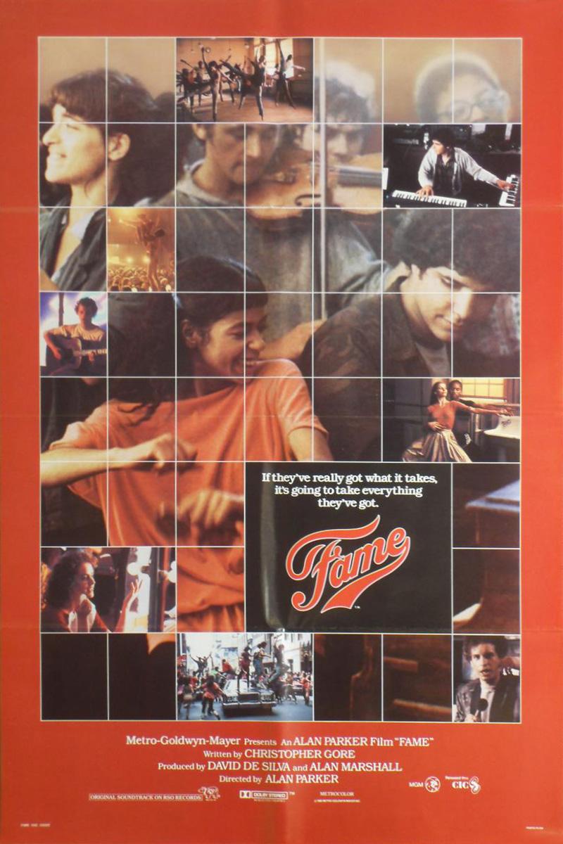 fame 1980 poster