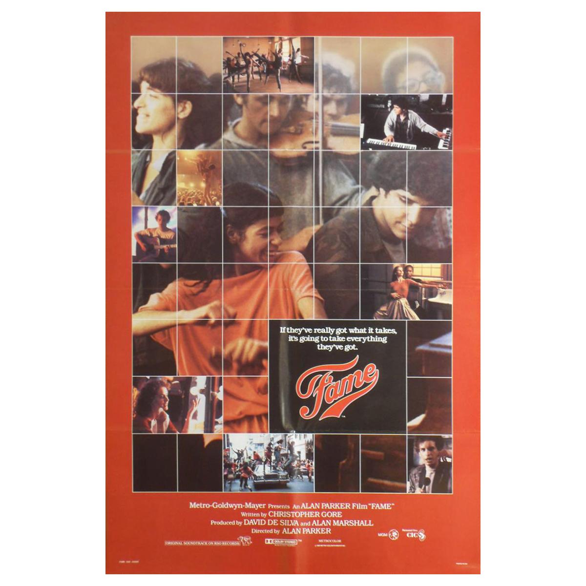 "Fame" 1980 Poster For Sale