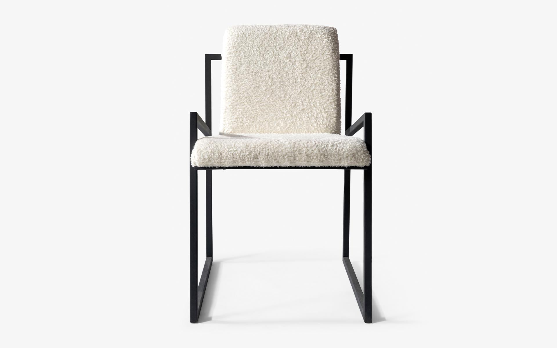 Famosa Silla de Metal Negra 4