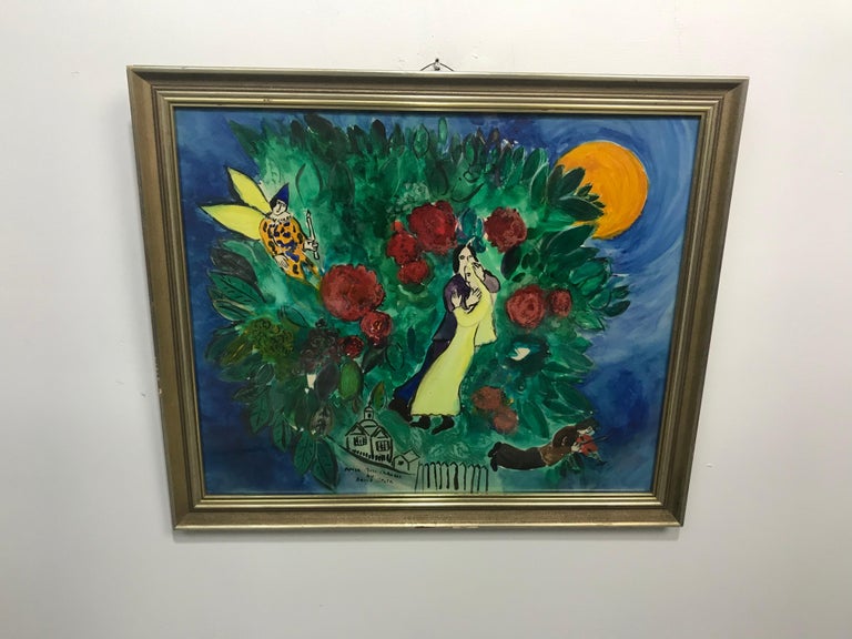 Famed Forgery Artist David Stein, Tribute to Marc Chagall at 1stDibs |  david stein forger, david stein artist, artist stein