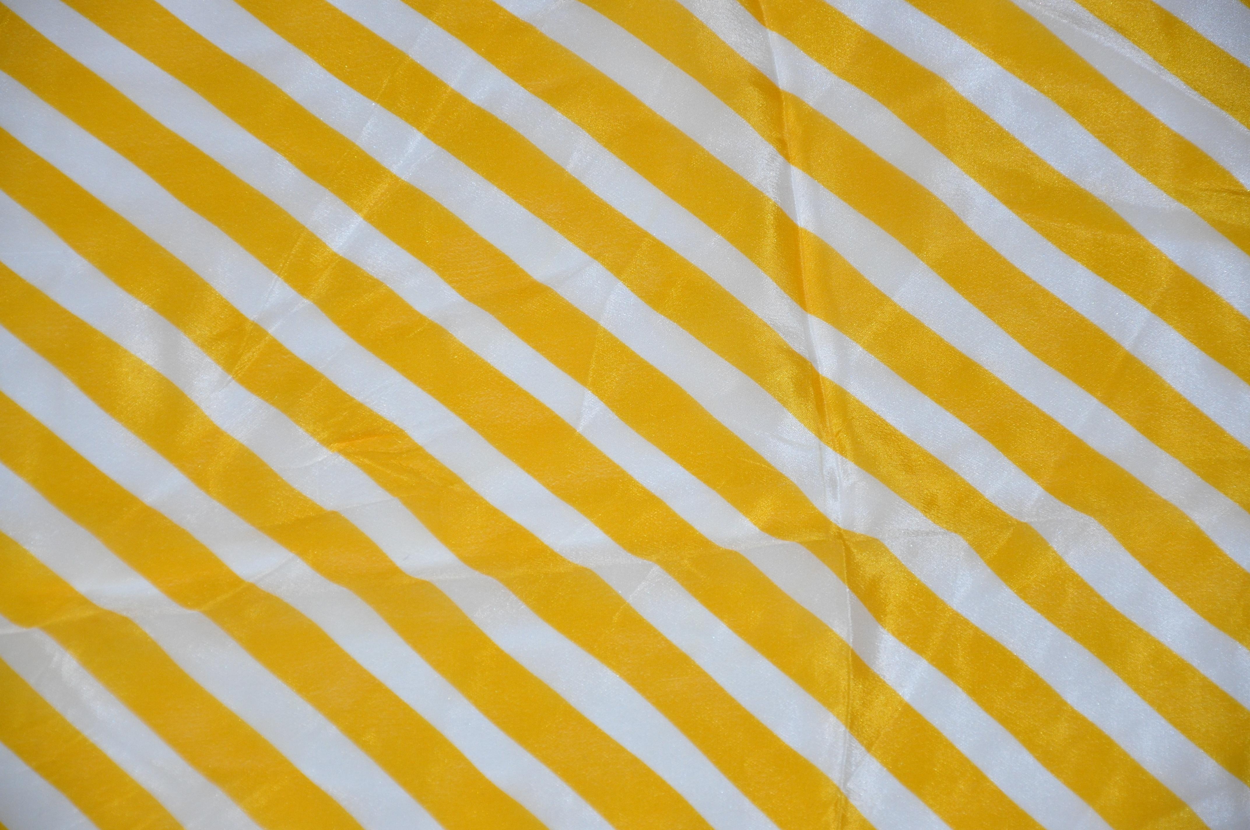 giorgio yellow and white stripes