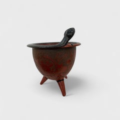 CERAMIC SNAKE VASE